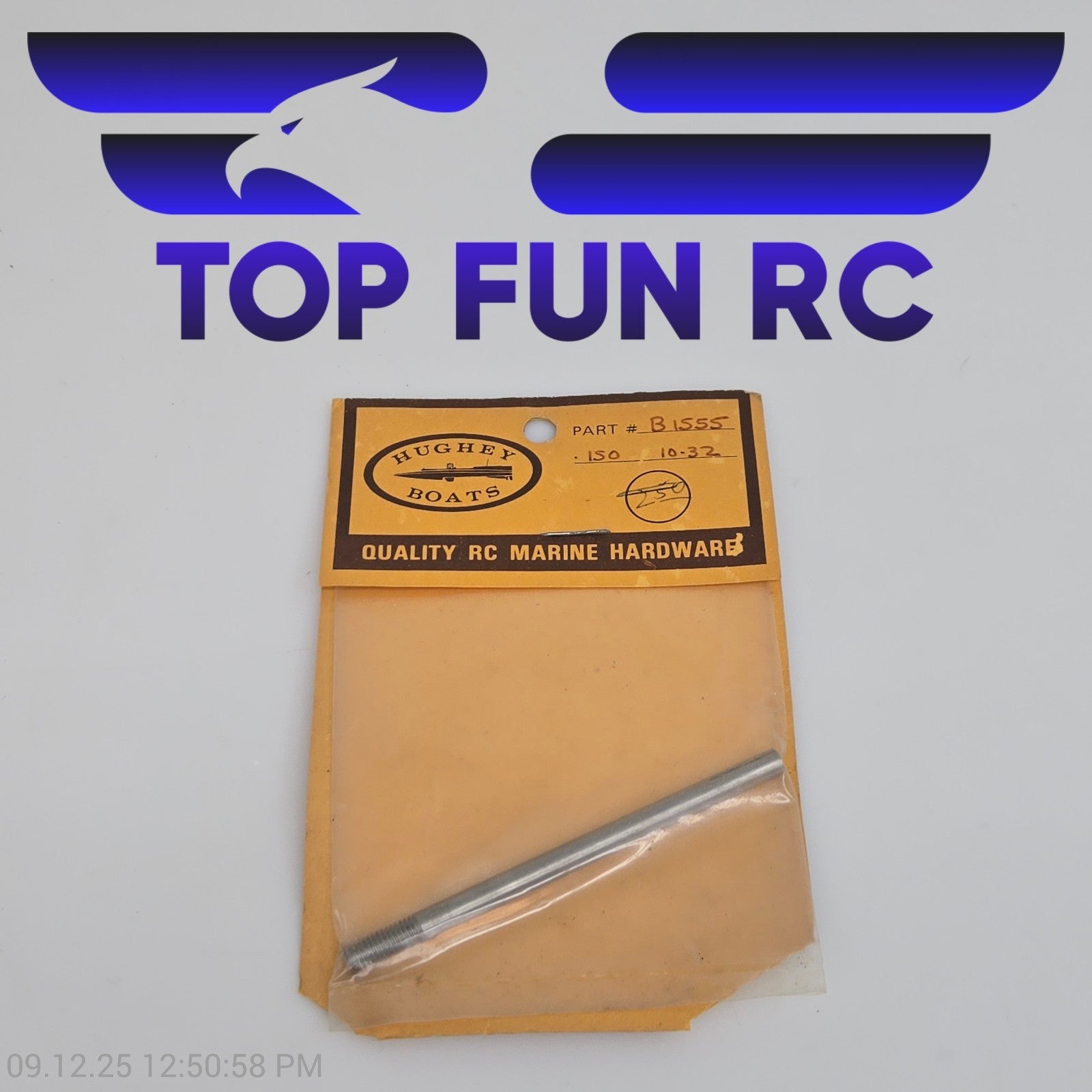 Hughey Boats B1555 .150 10-32 Shaft End