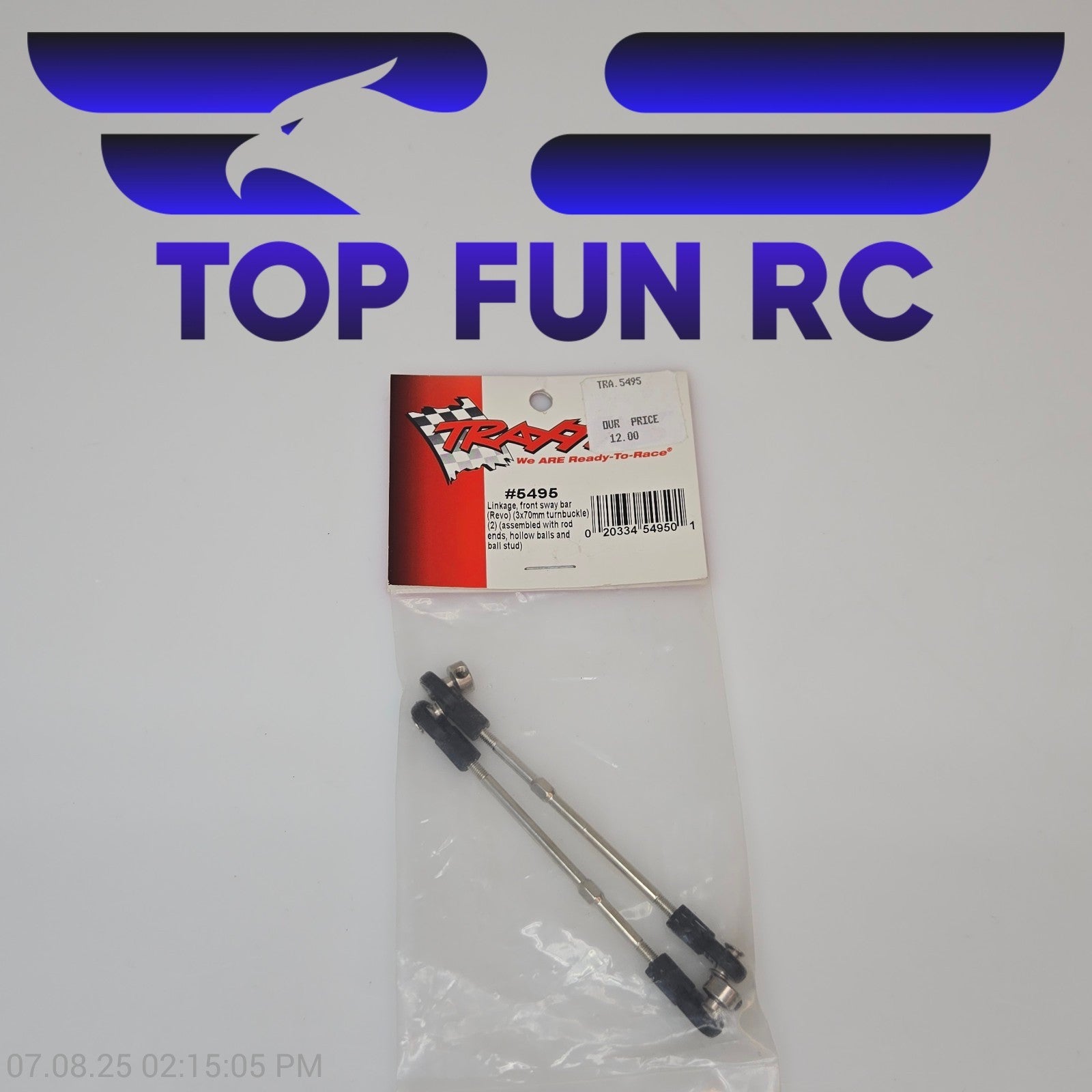Traxxas 5495 Linkage Front Sway Bar For Revo