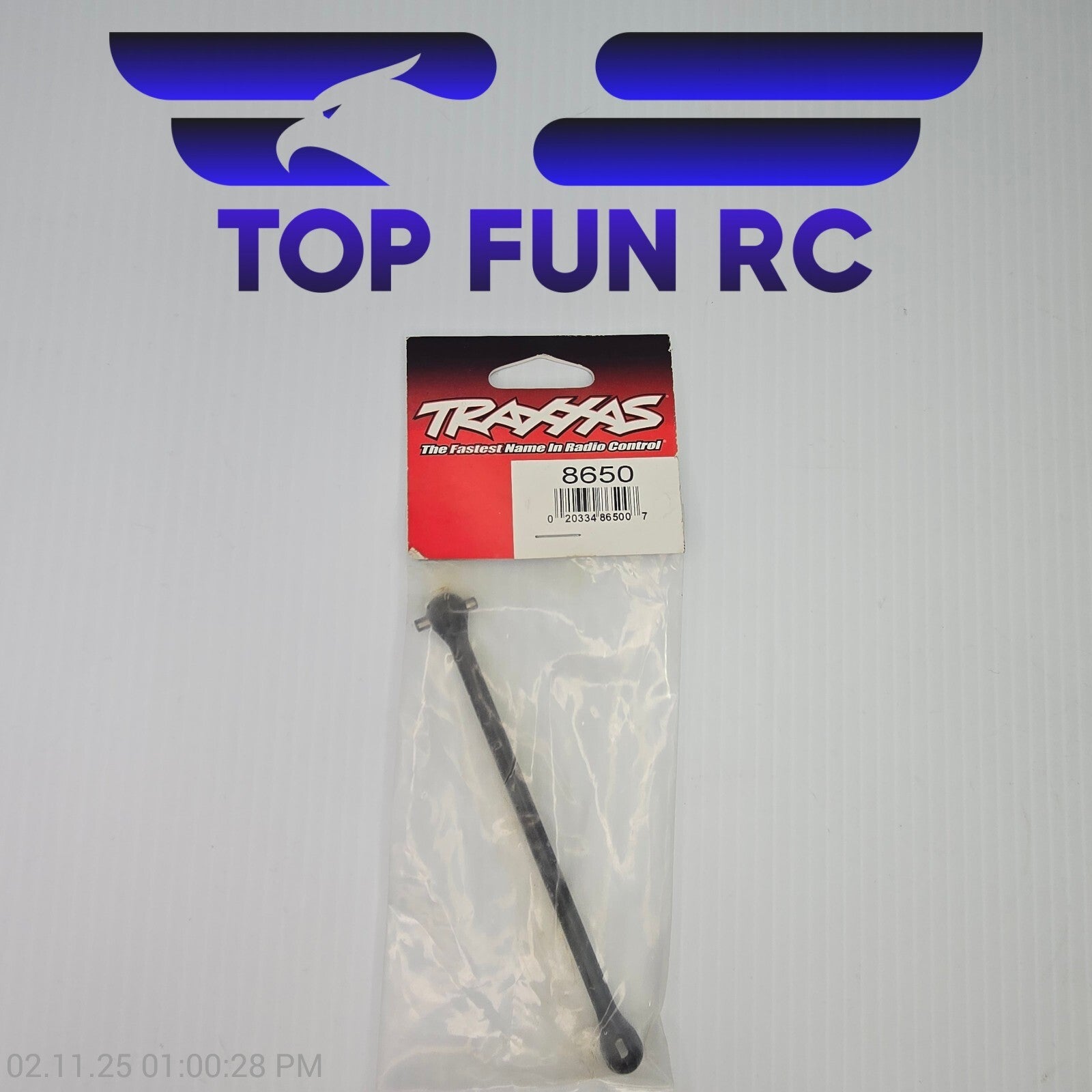 Traxxas 8650 Driveshaft Steel Constant-Velocity Heavy Duty Shaft For E Revo
