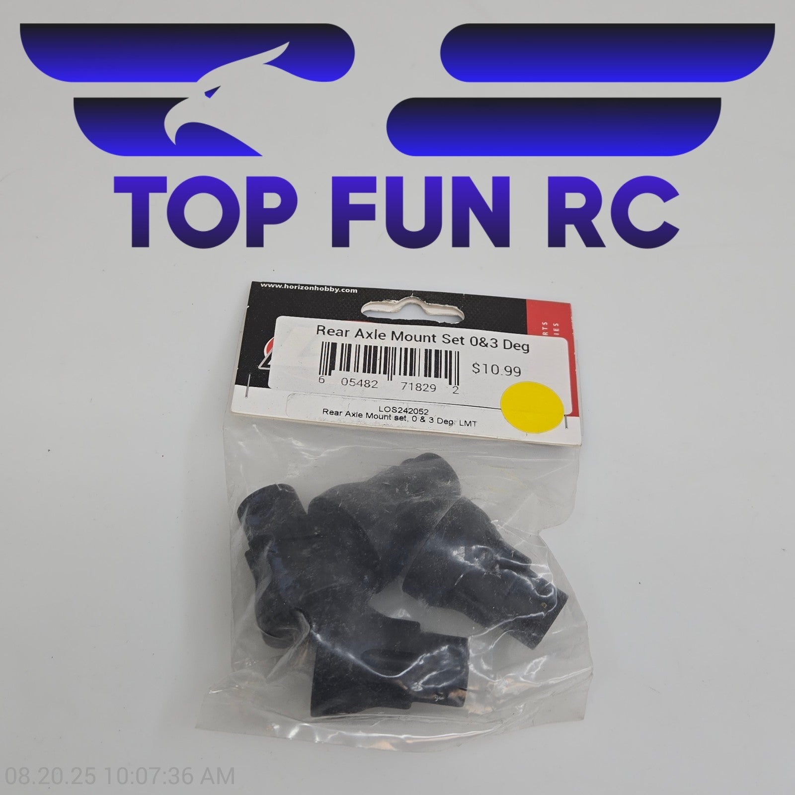 Losi LOS242052 Rear Axle Mount Set 0 & 3 Degree For LMT