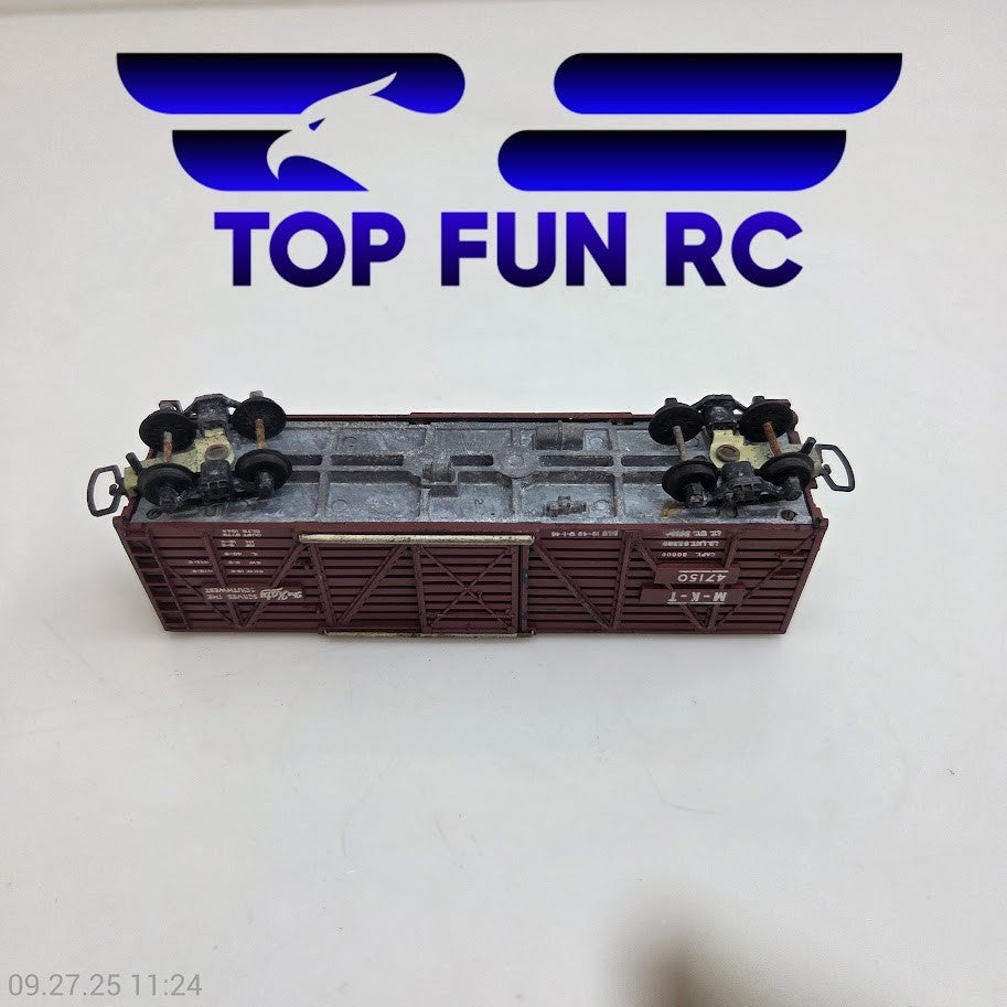 Trix N-Scale The Katy M-K-T 47150 Stock Car Brown