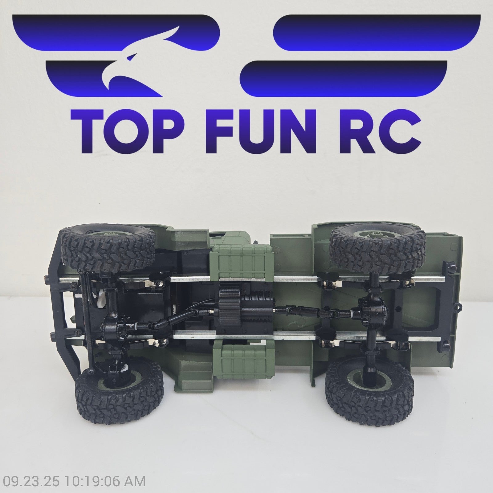 Henglong 3853A Military Truck 2.4G 1/16 Scale Remote Control 4x4 High Imitation