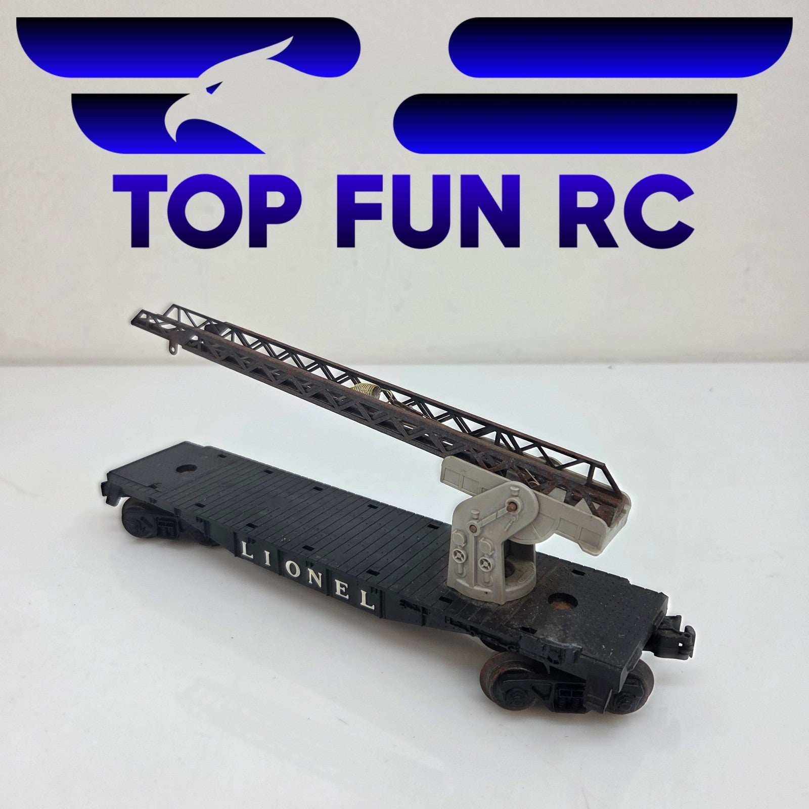Lionel O-Gauge 6512 Cherry Picker Car "Missing Astronaut & Bucket"