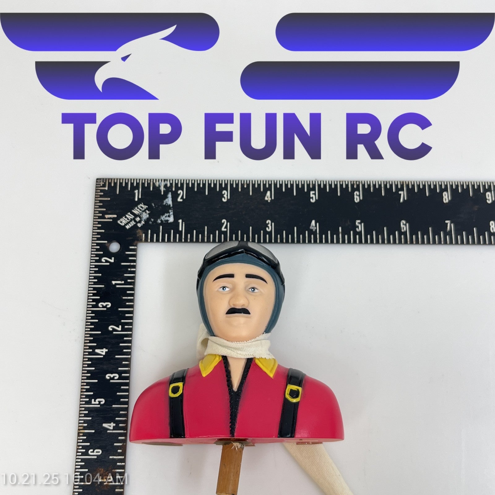 World Model Products - RC Pilot - RC Airplane Red Pilot JT25 1/6 Scale