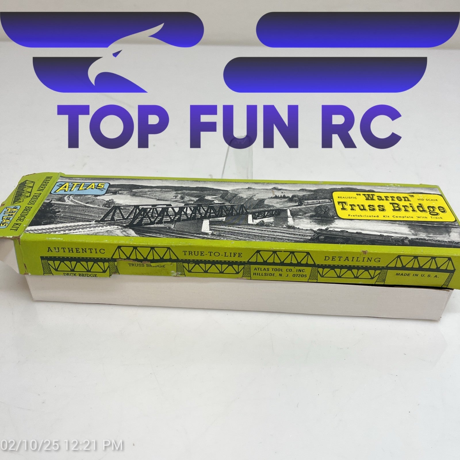 Atlas HO-Gauge #83 Warren Truss Bridge Kit