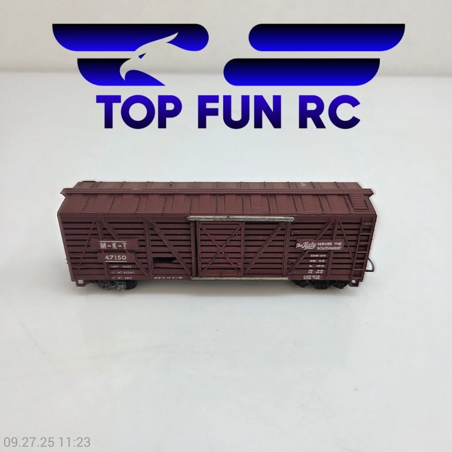 Trix N-Scale The Katy M-K-T 47150 Stock Car Brown