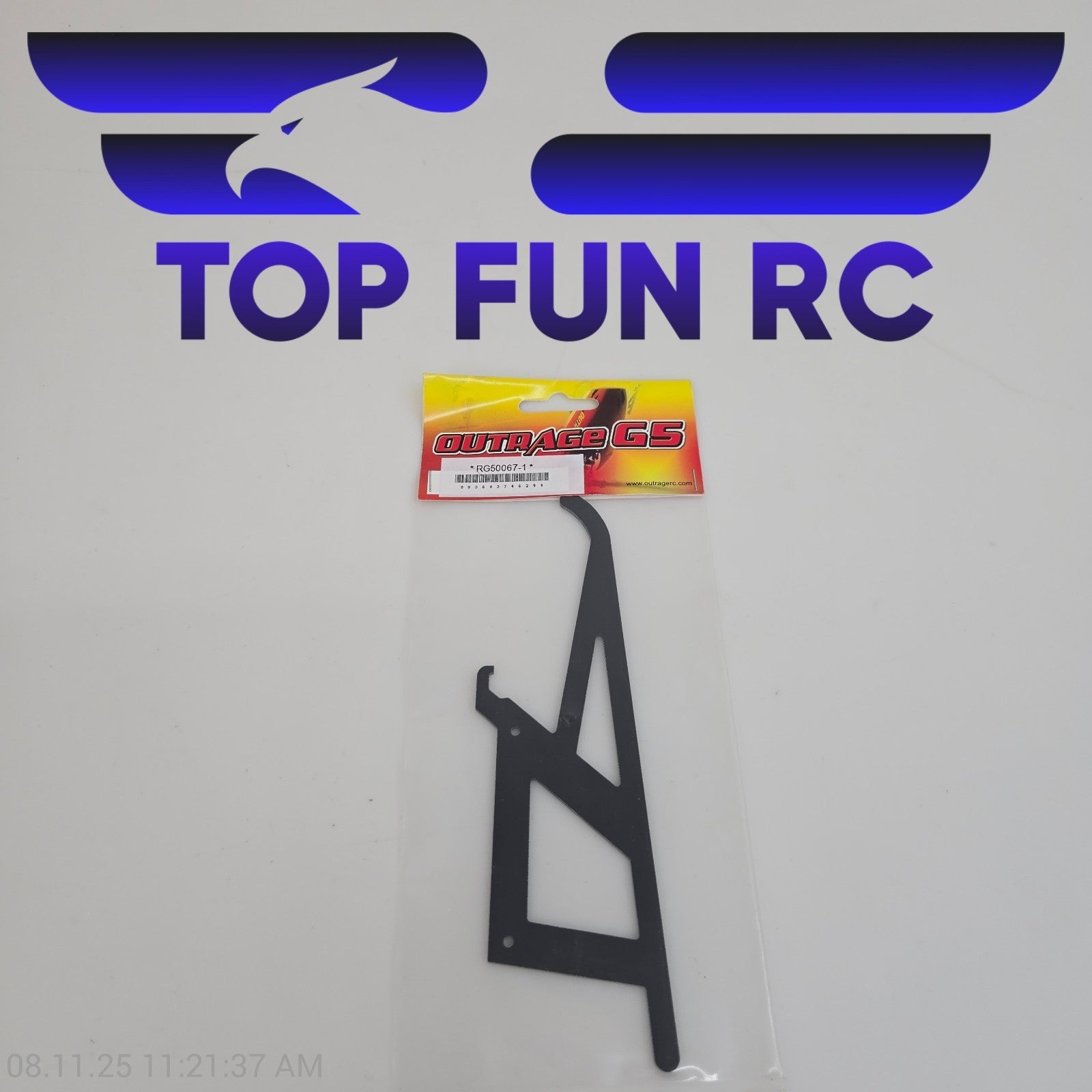 Outrage Helicopters RG50067-1 Vertical Fin For G5 Helicopter