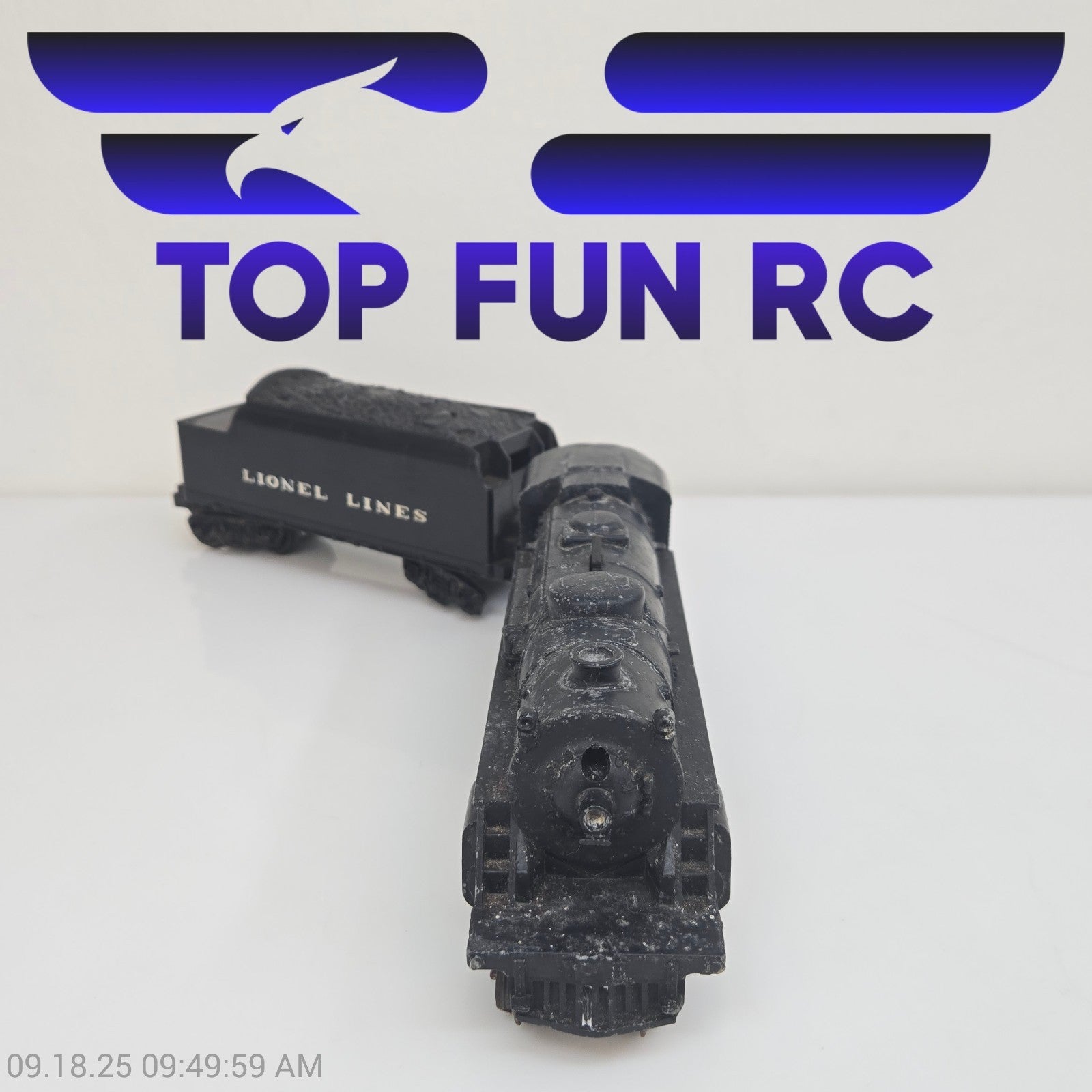 Lionel O27-Gauge 6110 Steam Engine w/ Coal Tender 6001T