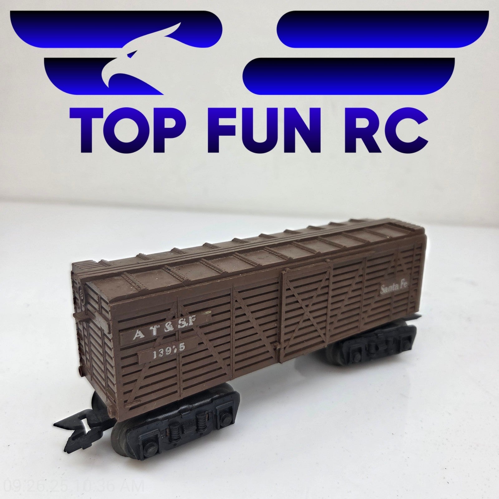 Marx O-Gauge AT&SF 13975 Santa Fe Cattle Car