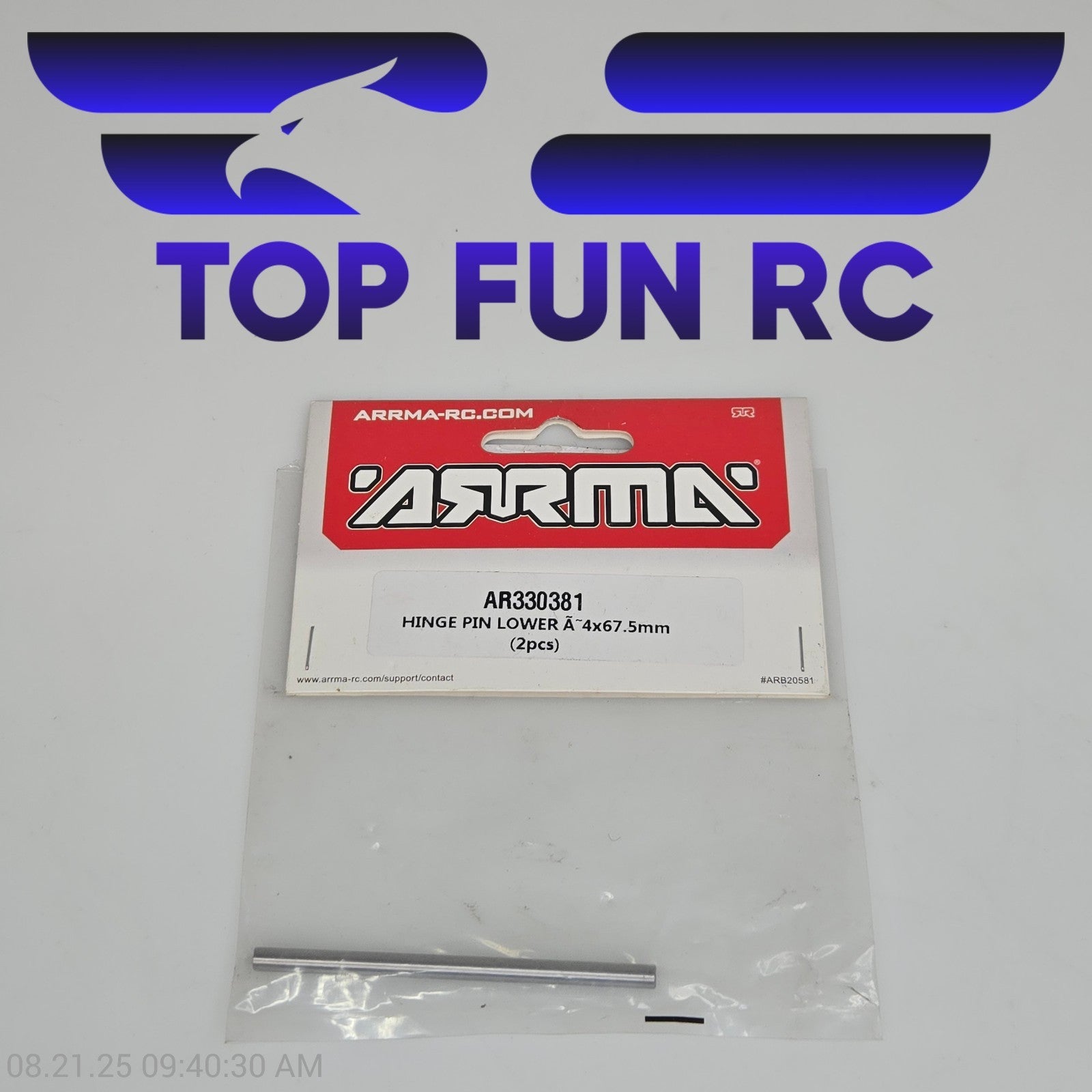 Arrma AR330381 Hinge Pin Lower A 4x67.5mm (2pcs)
