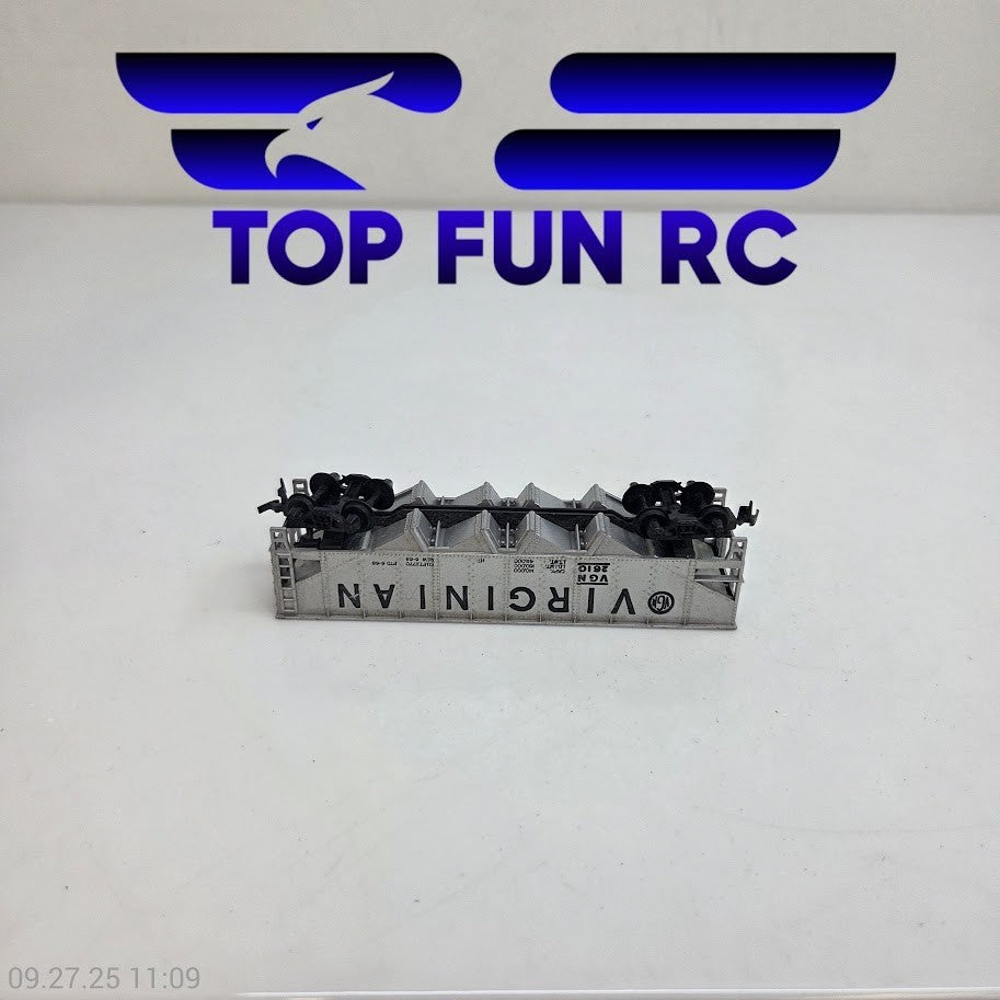 Tyco 344C HO Scale Virginian Hopper Car w/ Original Box Toy Train Railroad