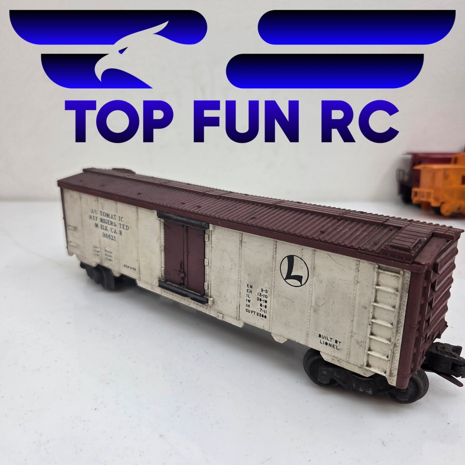 Lionel O-Gauge 36621 Automatic Refrigerated Milk Car