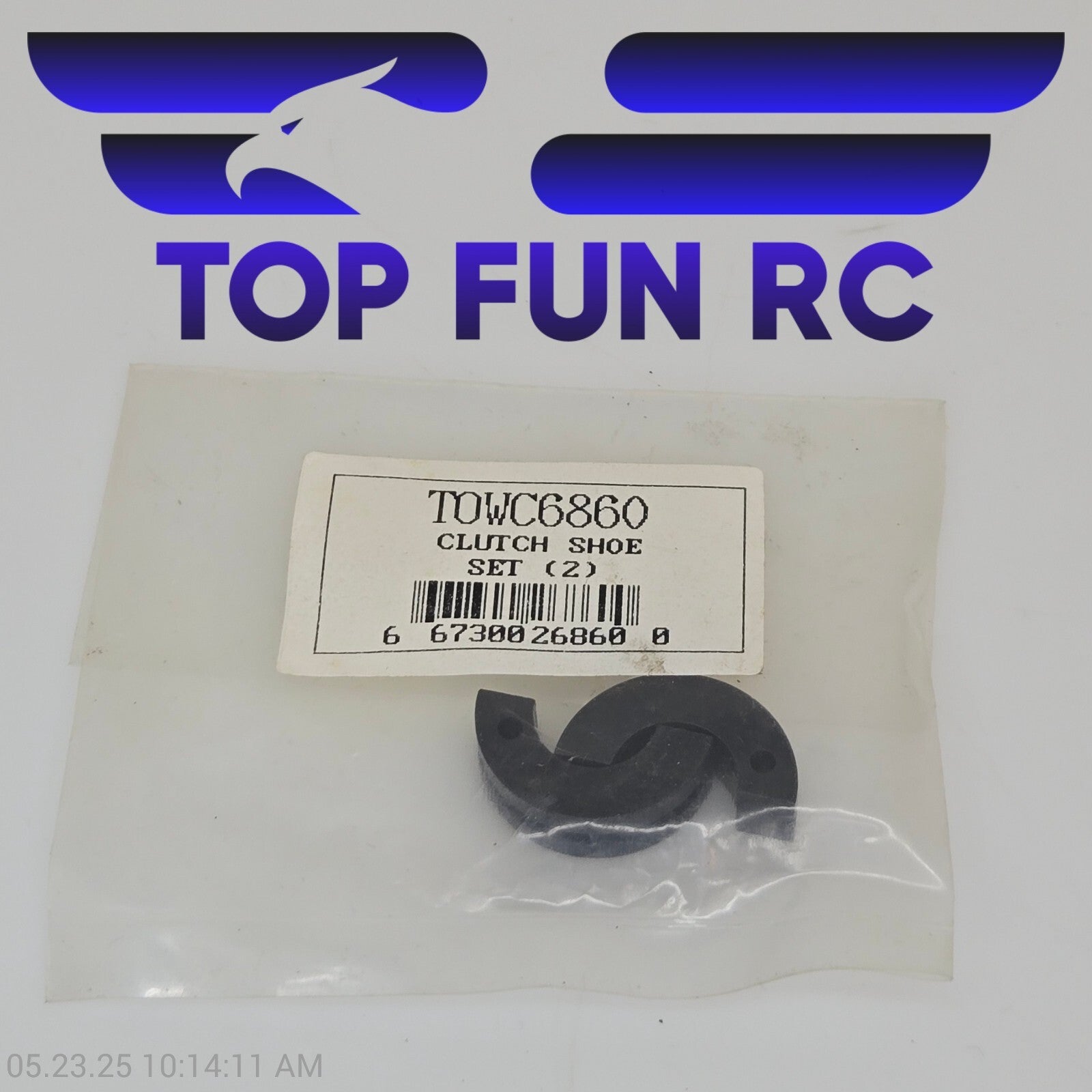 Tower Hobbies RC TOWC6860 Clutch Shoe Set (2)