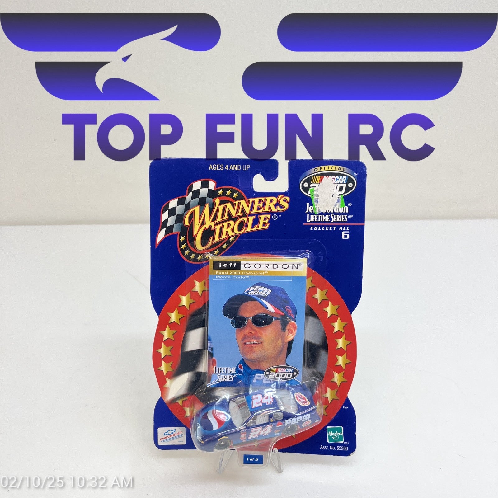 Winners Circle Jeff Gordon 2000 Lifetime Series Pepsi #24 Diecast