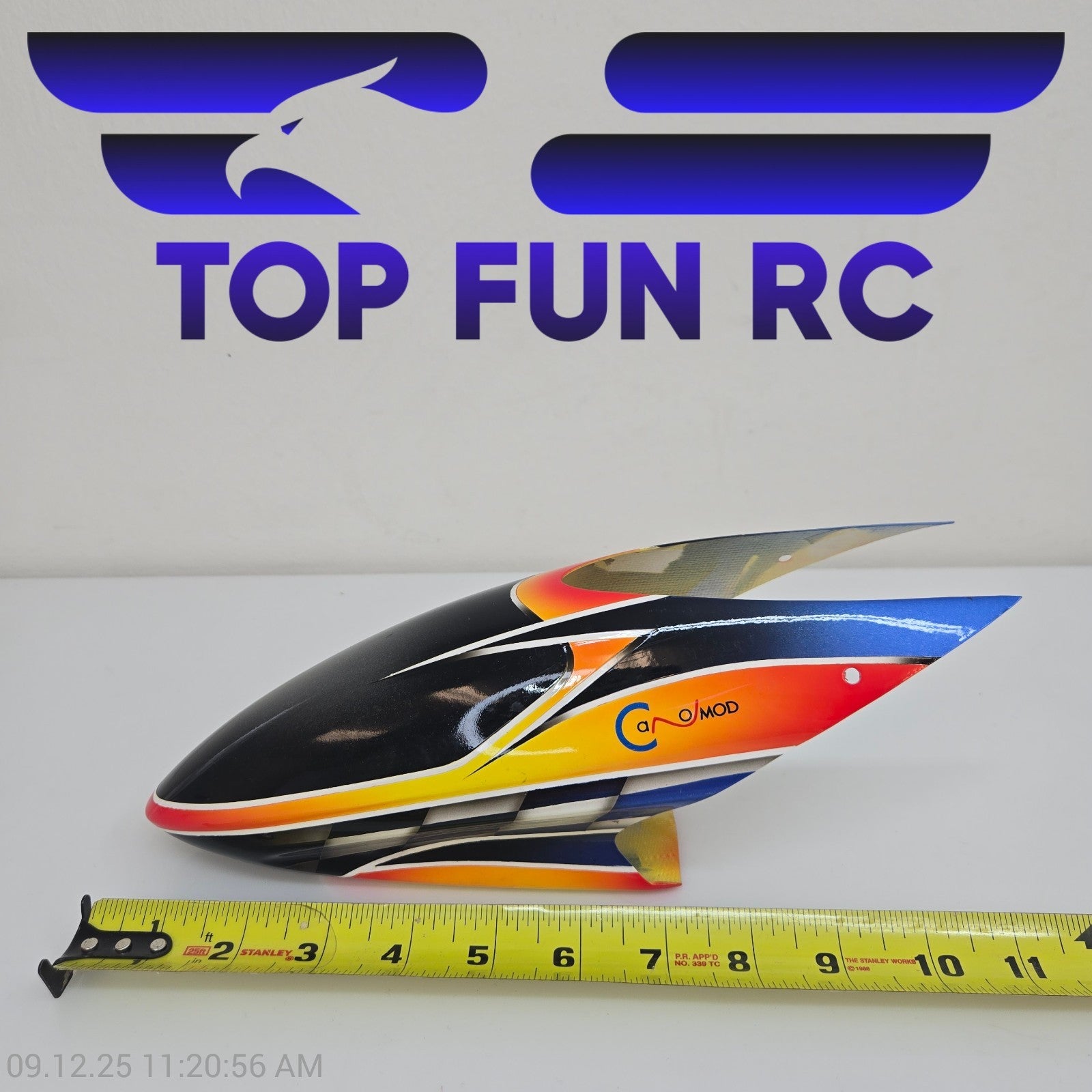 Canomod Airbrush Custom RC Helicopter Canopy For 500 Size Helicopter