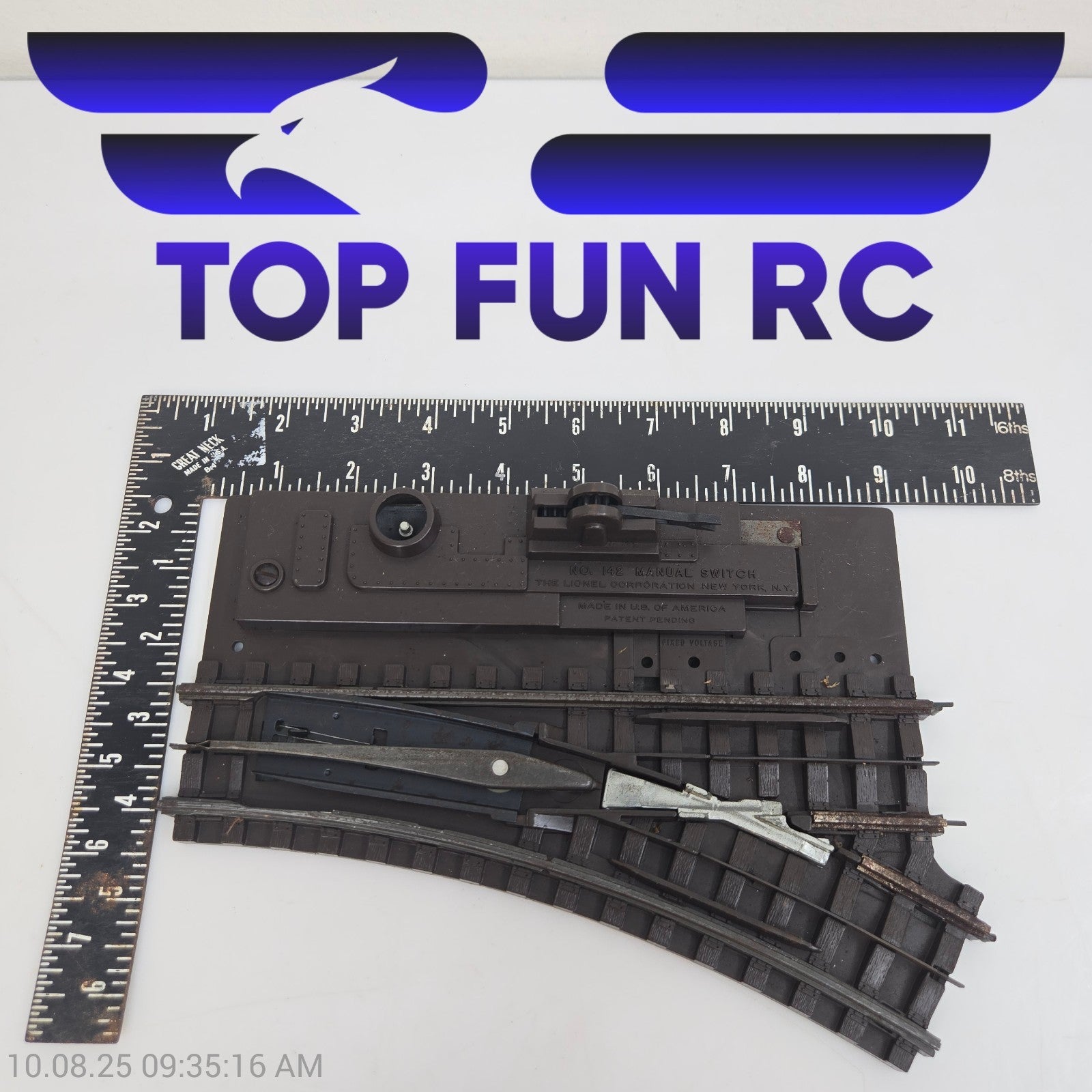 Lionel O27-Gauge Brown Switch Right Model Railroad & Train Track
