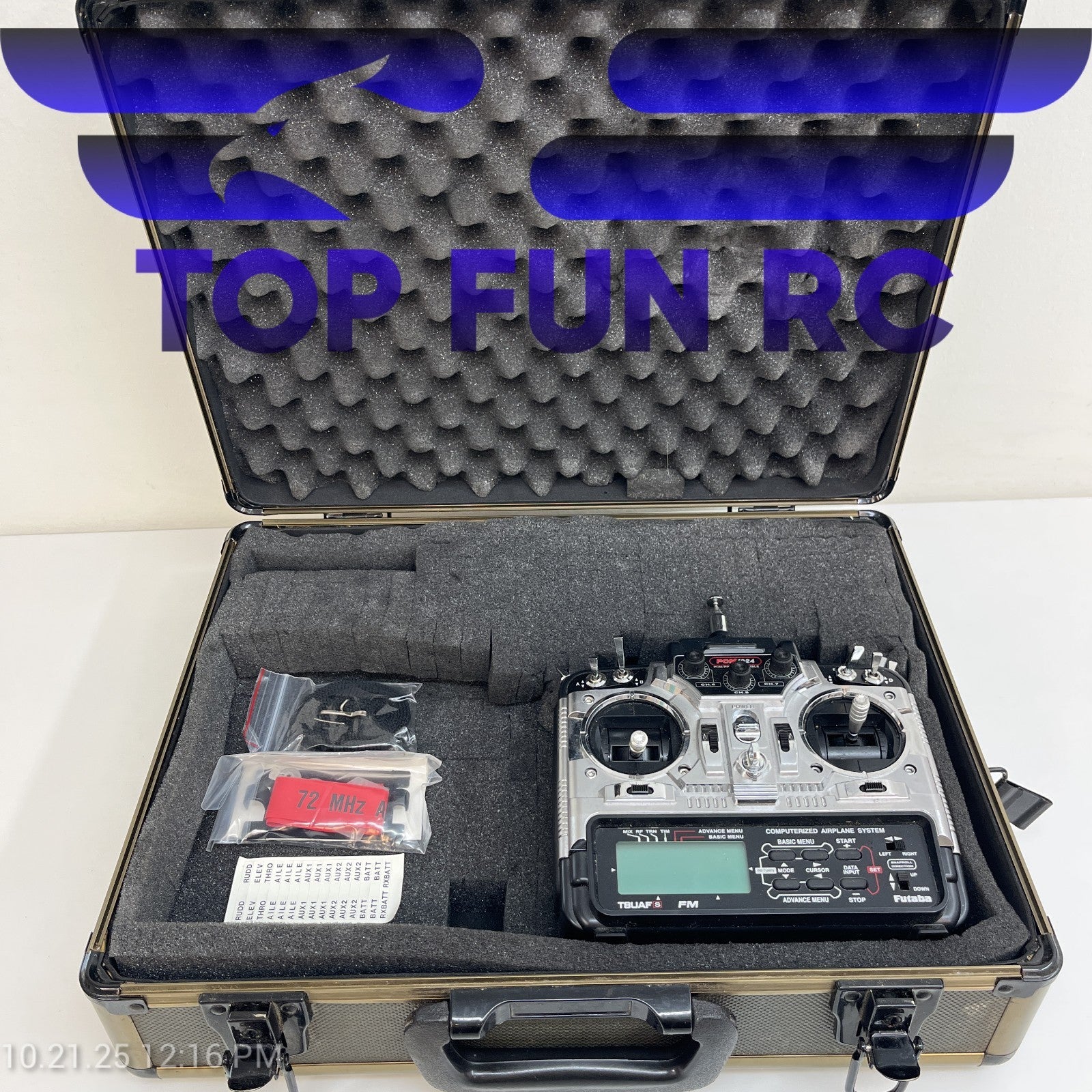 Futaba PCM1024 7-Channel Transmitter w/ Carrying Case