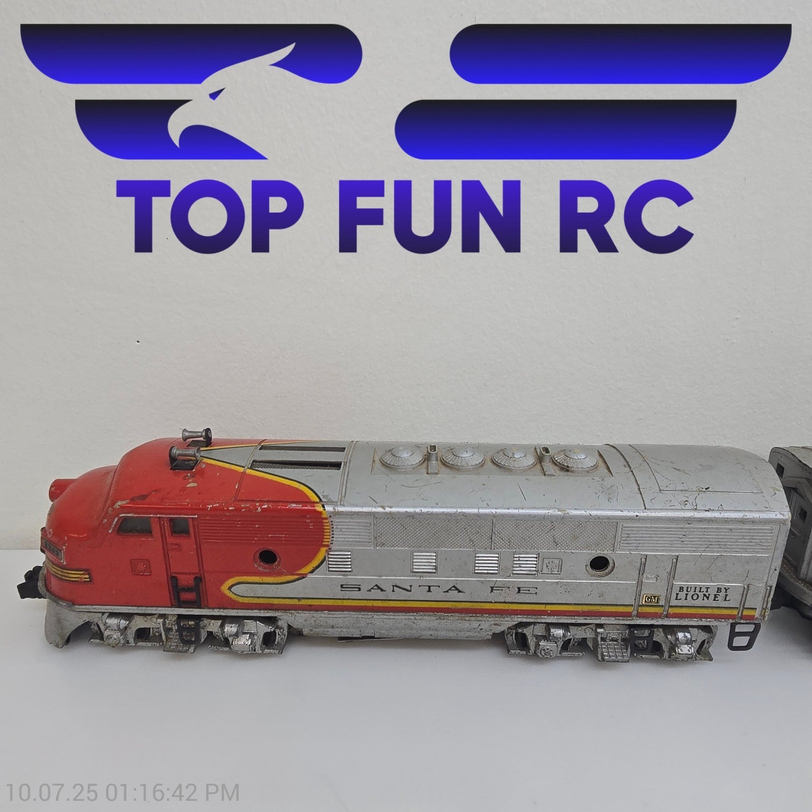 Lionel Vintage 2343 ABA Units 50-52 Pwr A Twin Magnatraction Motors, DMY A and B