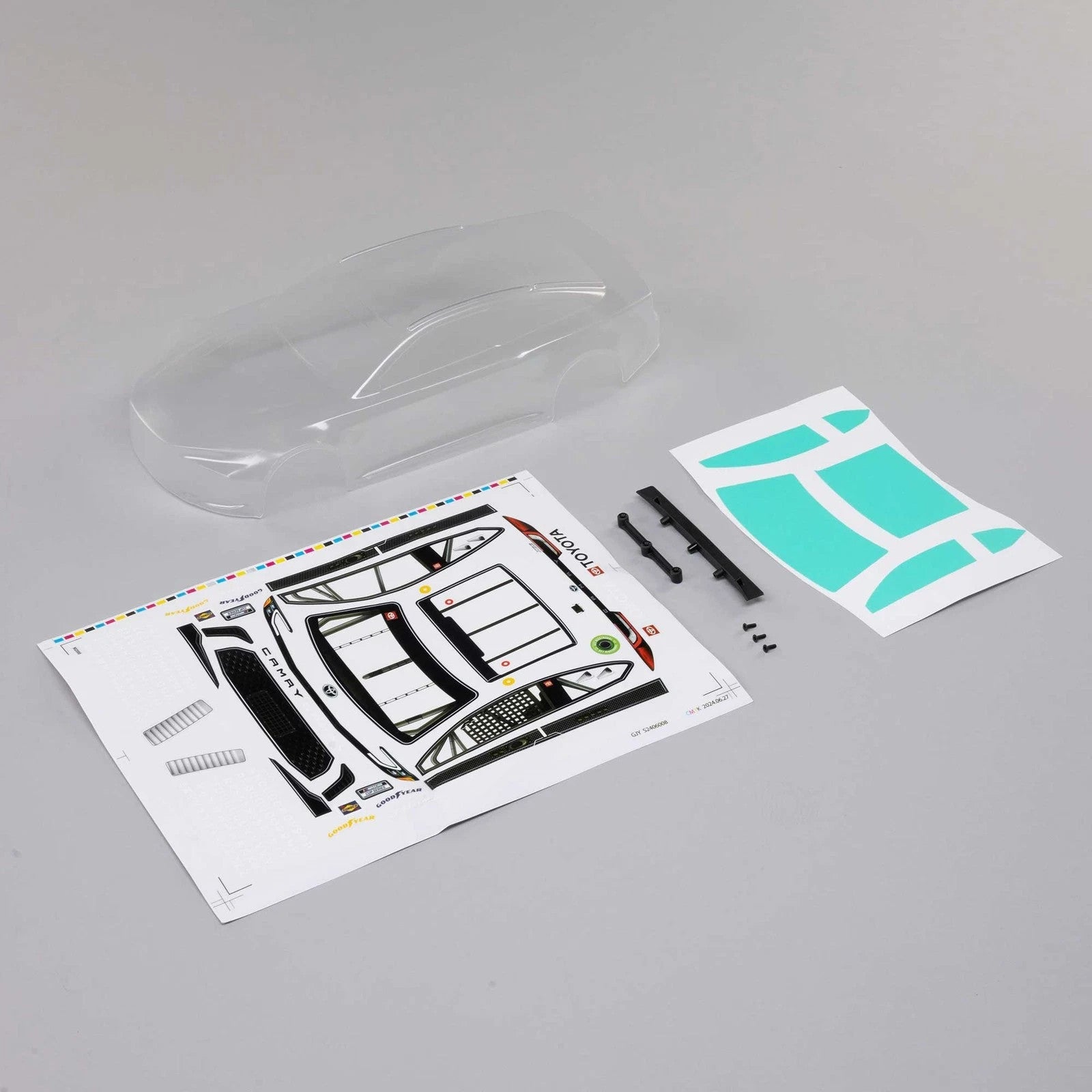 Losi LOS1918 Clear Body For Nascar Grom