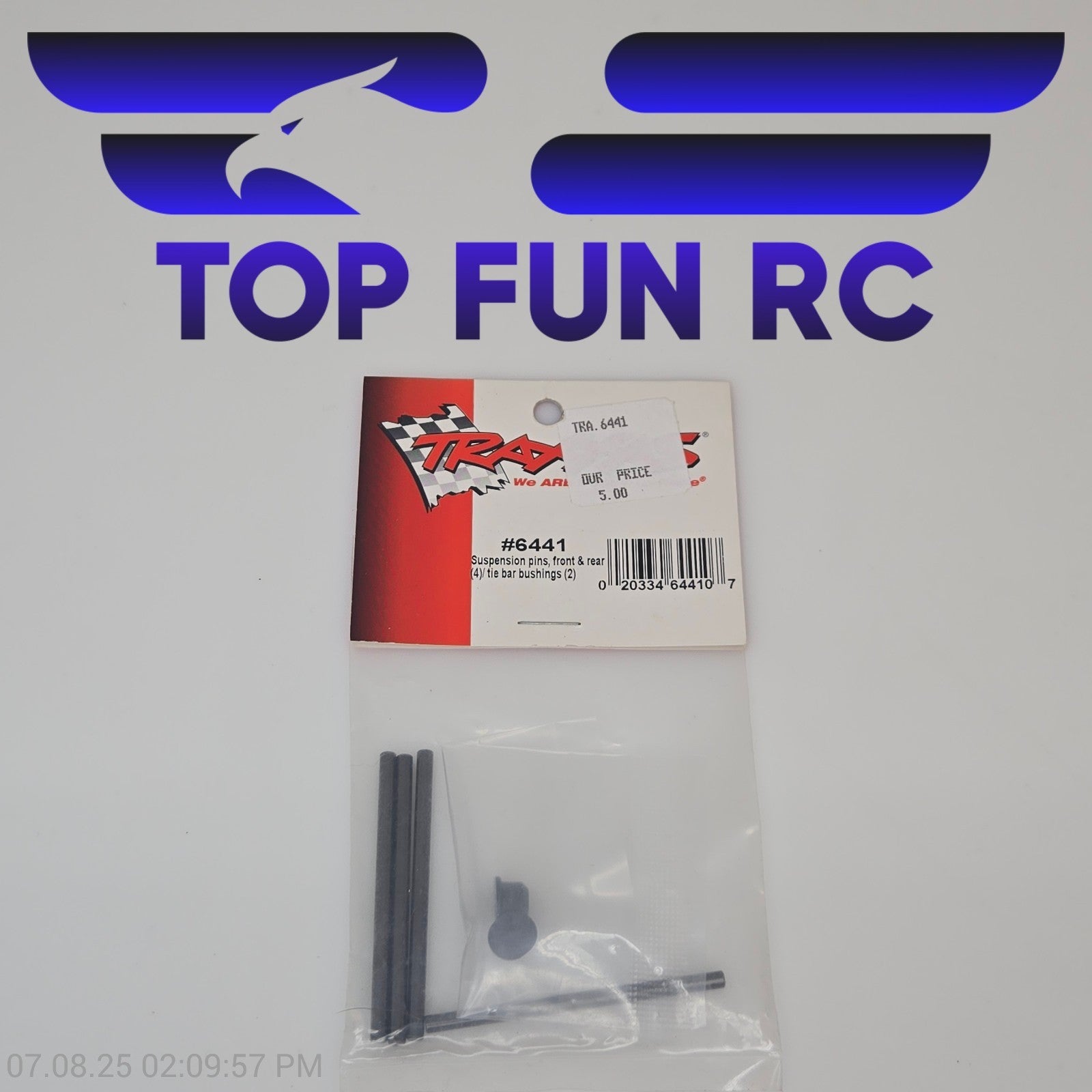 Traxxas 6441 Suspension Pins Front & Rear & Tie Bar Bushings For XO-1