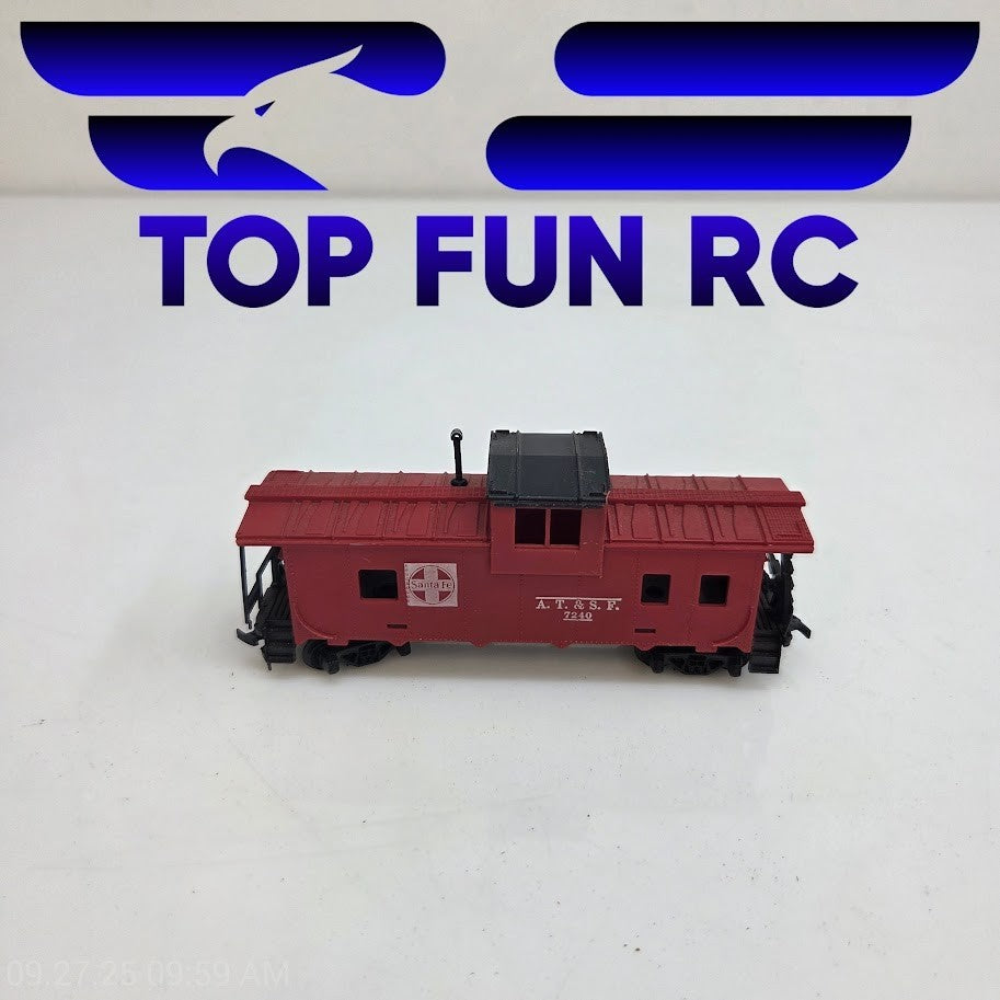 Tyco HO Scale 7240 Santa Fe AT&SF Caboose Red