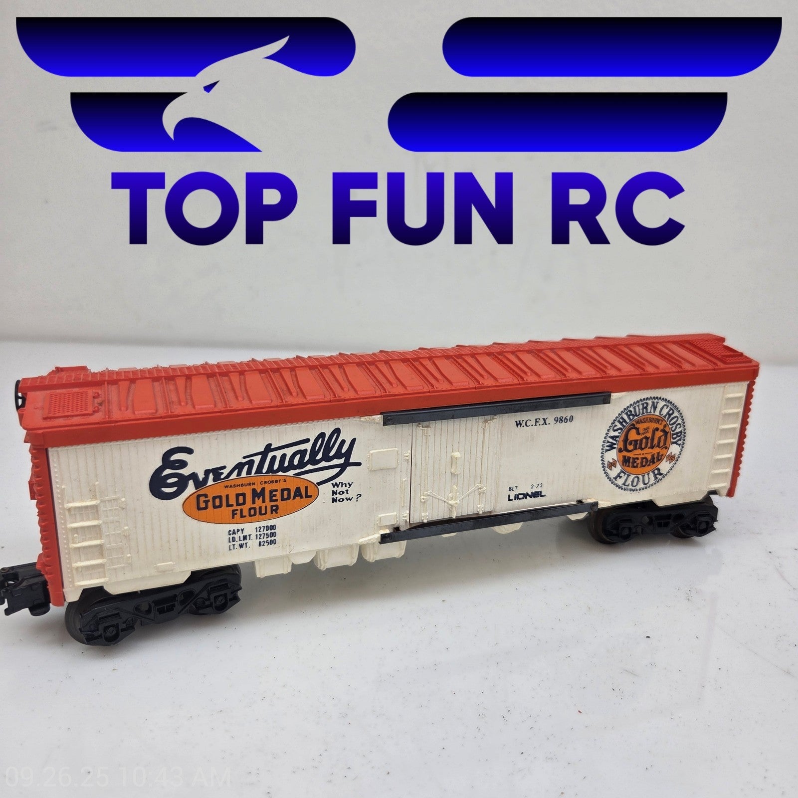 Lionel O-Gauge Washburn Crosby Flour Gold Medal