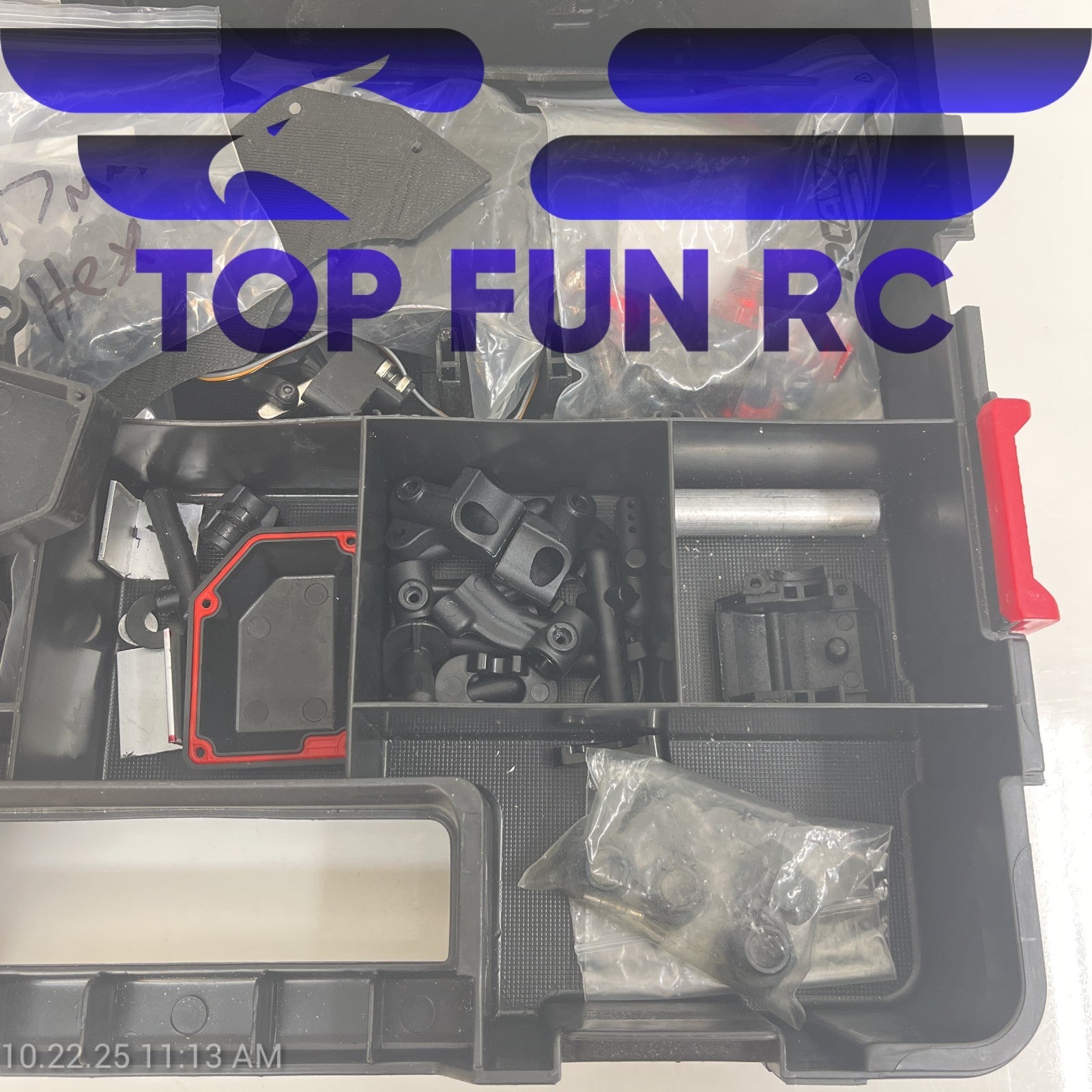 RC Assorted Parts Center Drive Gear & Misc Nylon Parts