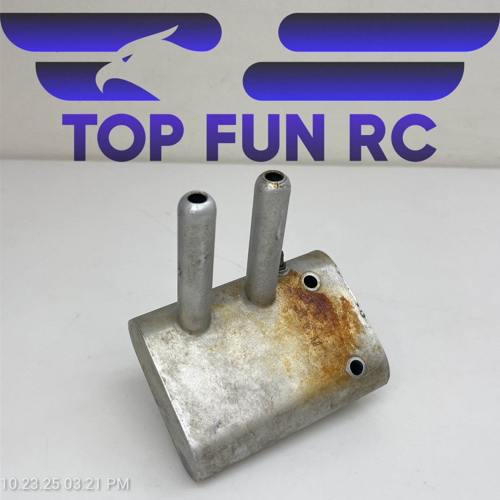 Pitts Style RC Nitro Muffler For RC Airplane Engine