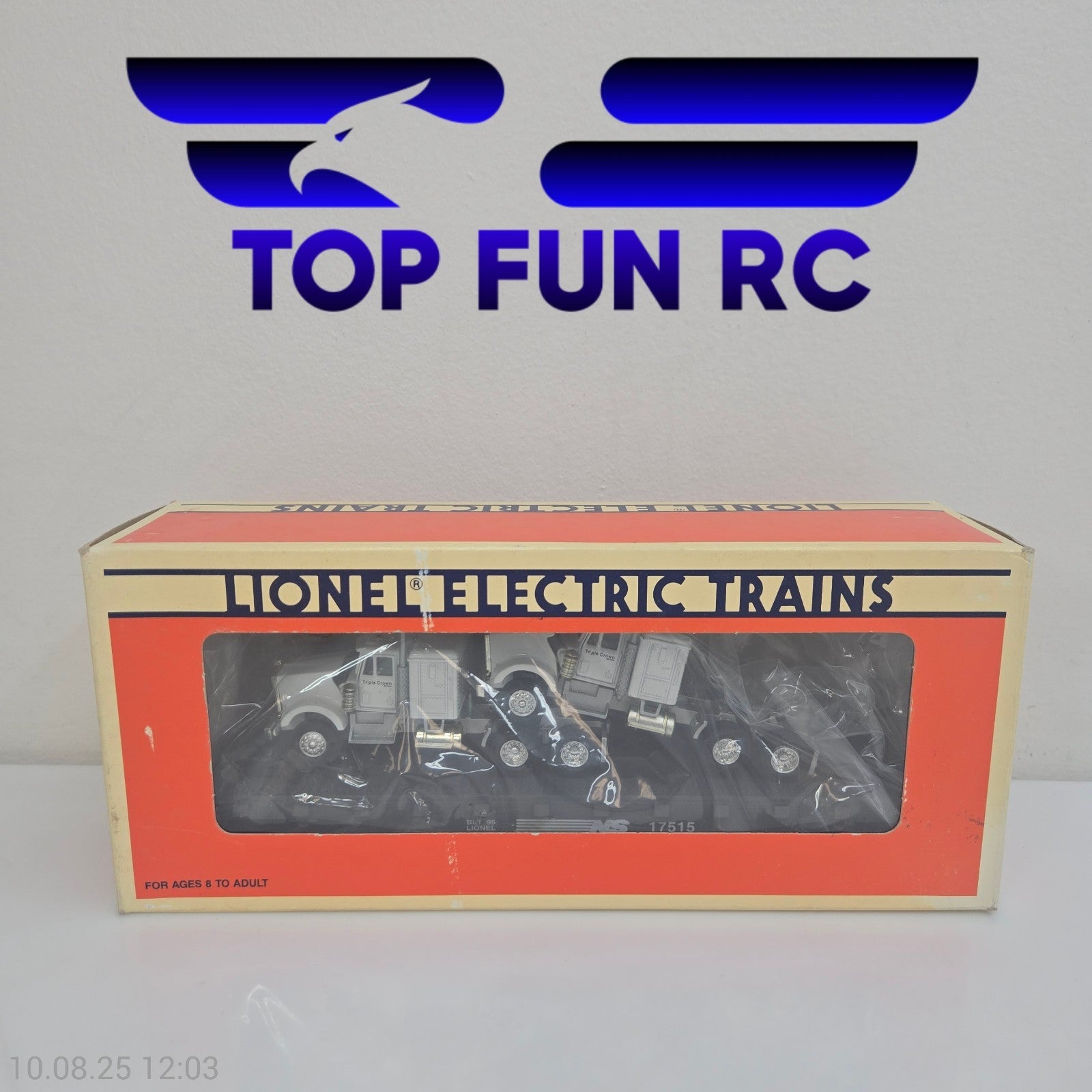 Lionel O-Gauge 6-17515 Norfolk Southern Flatcar w/ Tractors