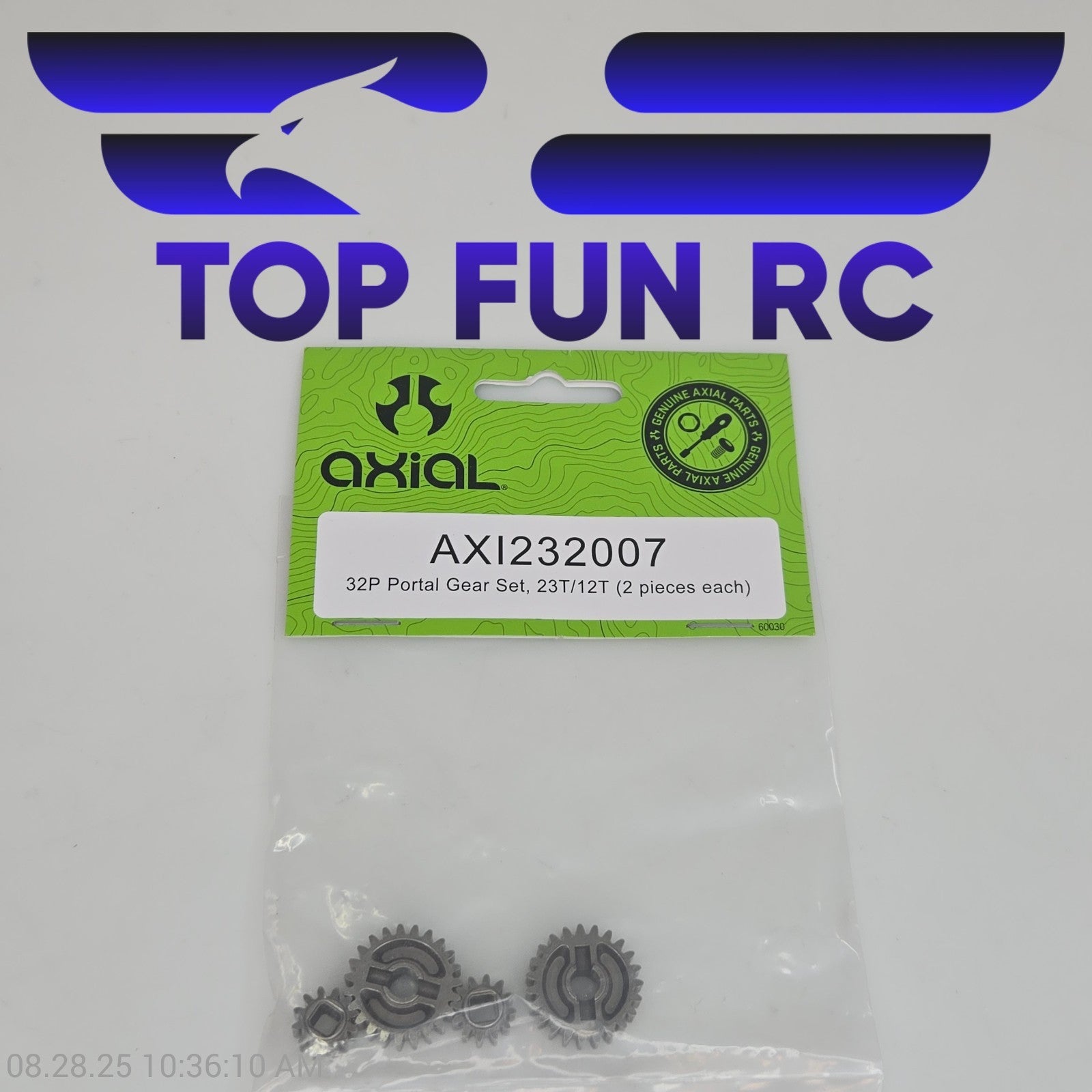 Axial AXI232007 32P Portal Gear Set, 23T/12T (2pcs Each)