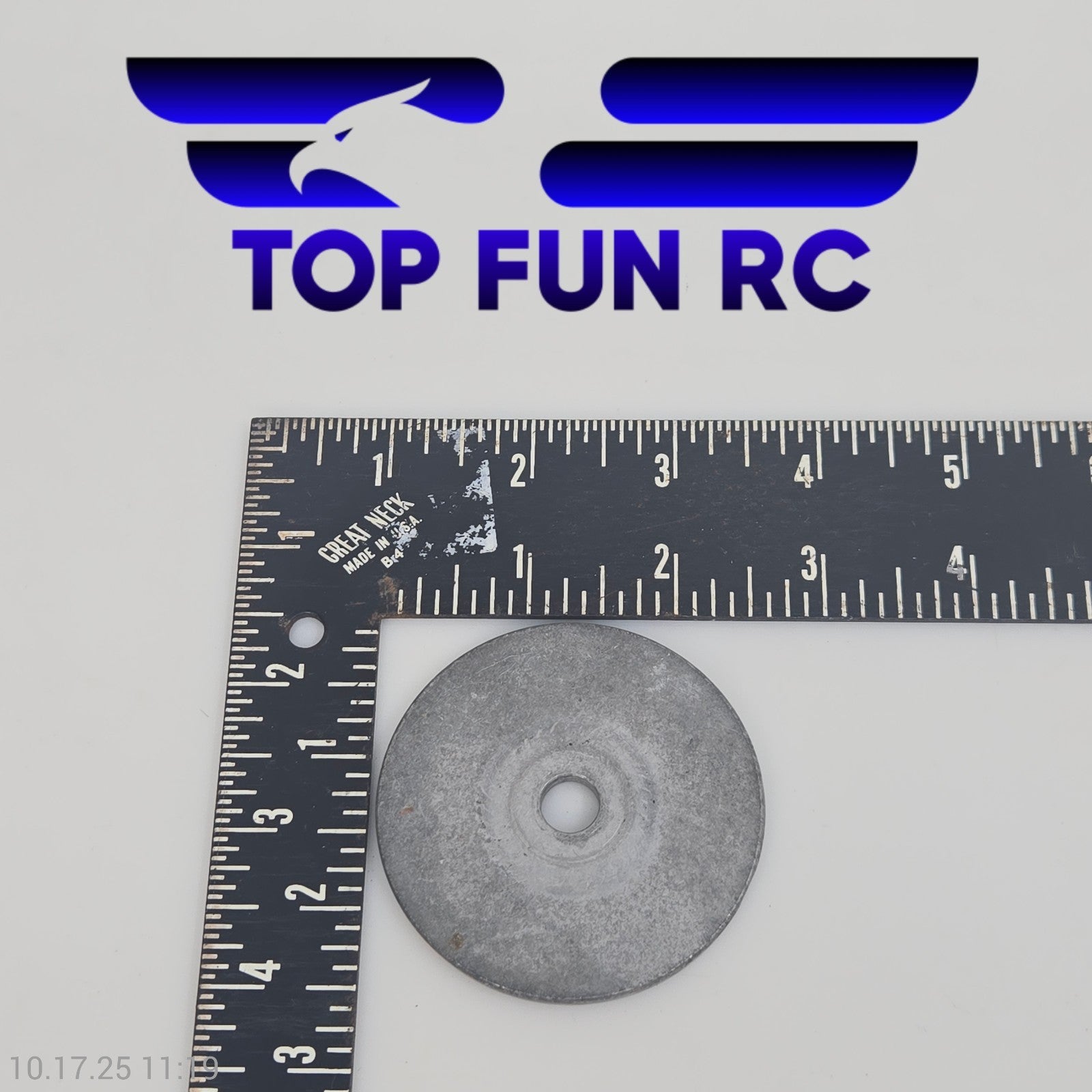 RC Spinner Aluminum 2-Blade 2.5 Inch For Model Airplanes