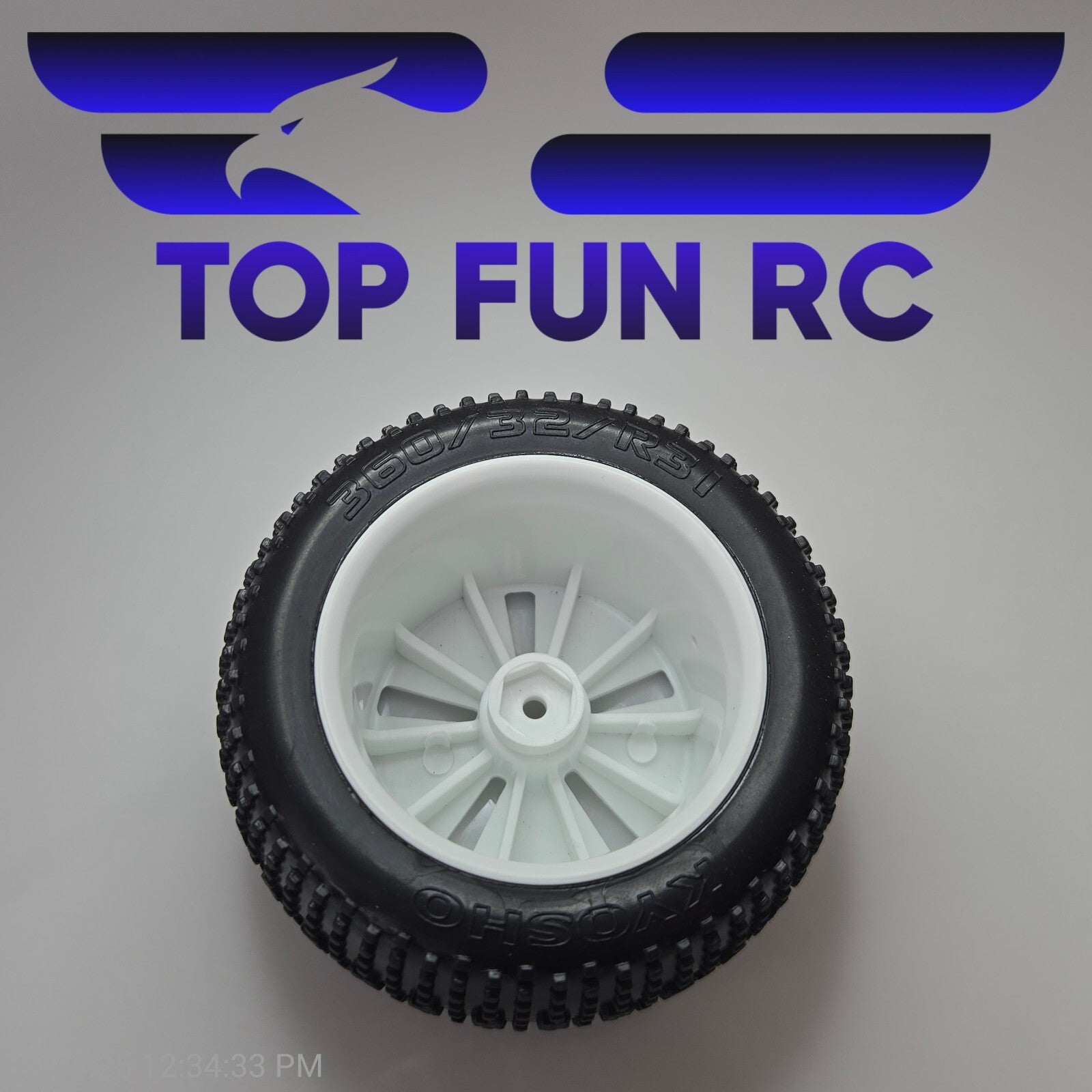 Kyosho RC 360/32/R31 Tire & Wheel Set x4