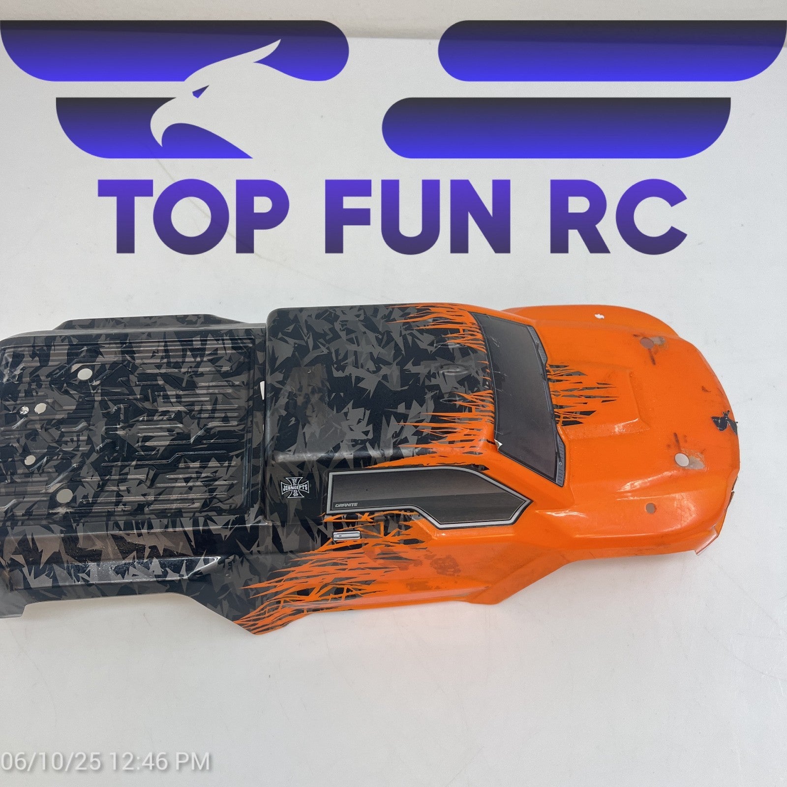 Arrma Granite 4x4 Body Orange AR402208