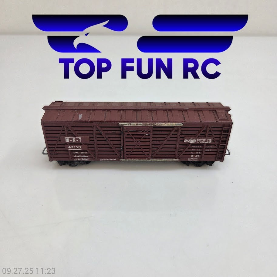 Trix N-Scale The Katy M-K-T 47150 Stock Car Brown