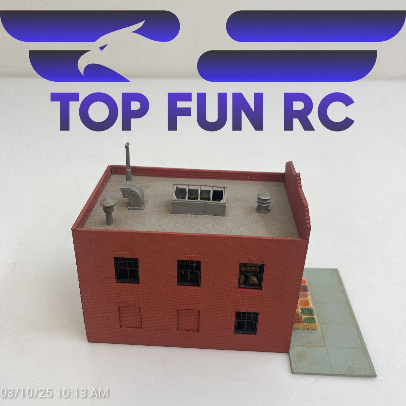 Tyco HO-Gauge Joe's Fruit Store Building Assembled