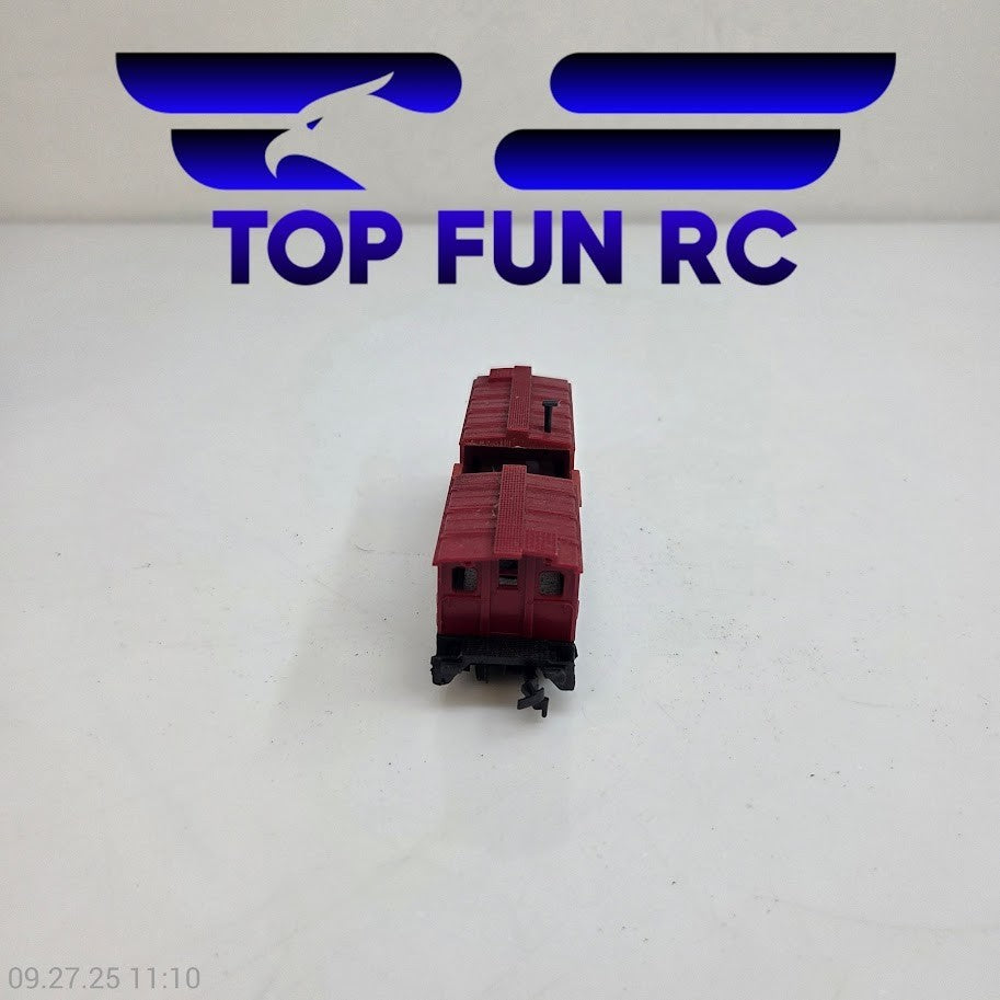 AHM HO Scale Santa Fe Wide-Vision Safety Caboose AT&SF 999246