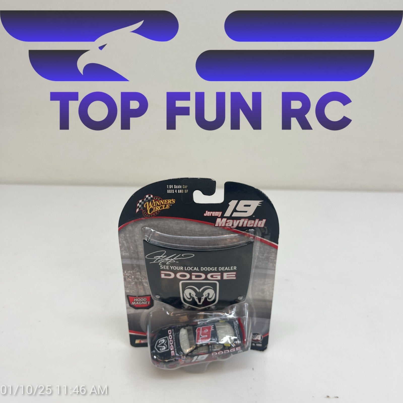 Winners Circle 1/64 Scale Jeremy Mayfield Diecast Car