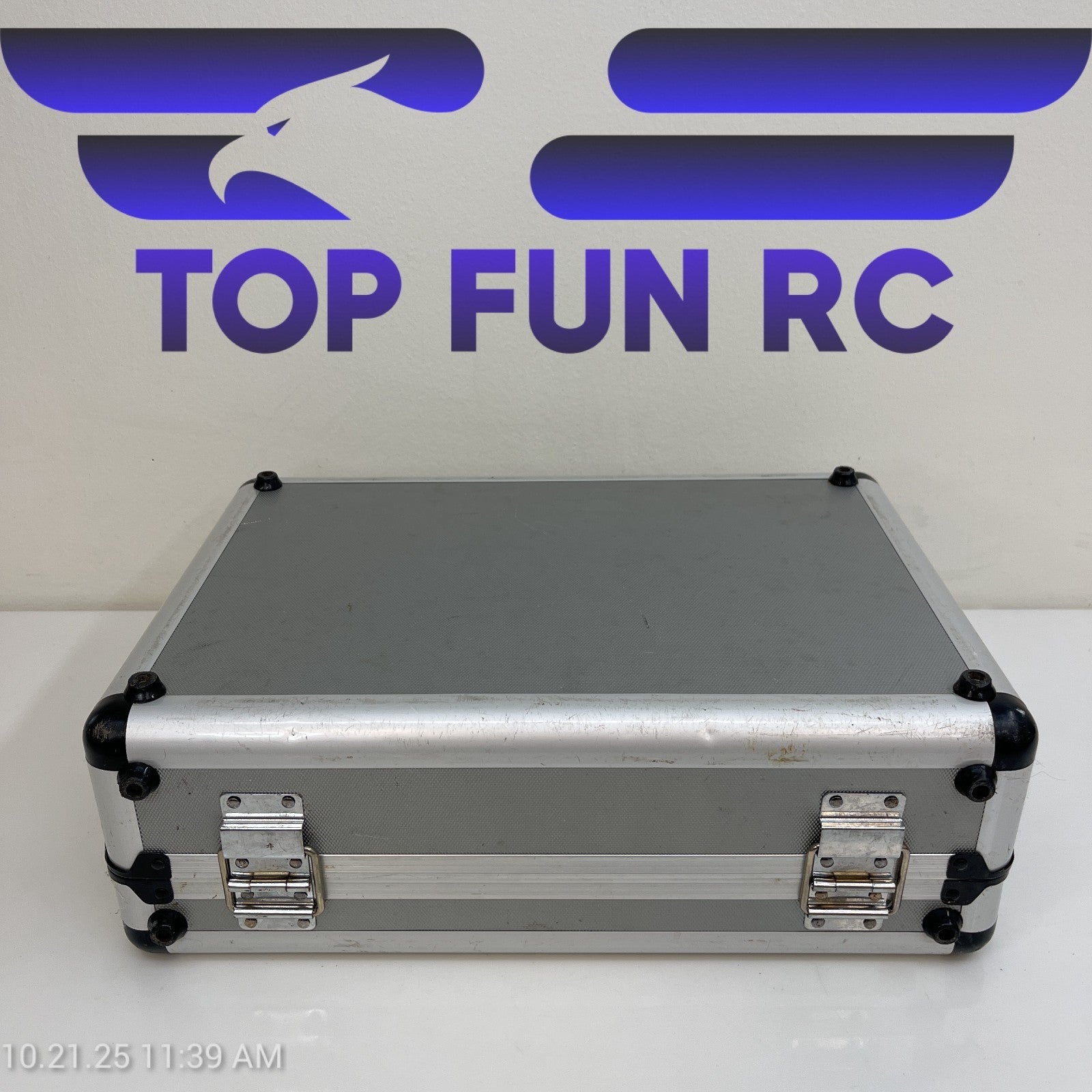 JR XP8103 Transmitter w/ Charging Cable & Metal Carrying Case