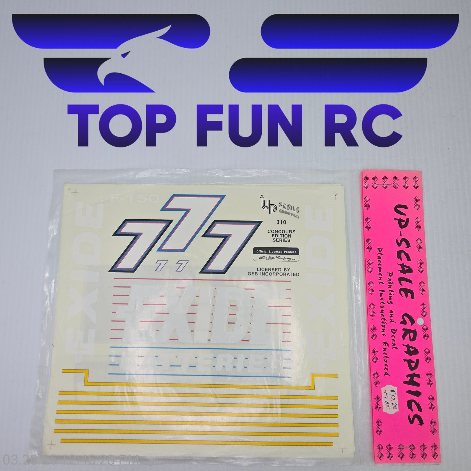 Upscale Graphics #310 Concours Edition Series Ford Stock Car 1/10 Scale