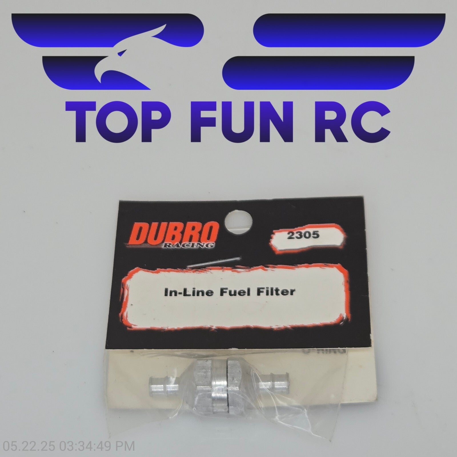Du-Bro RC 2305 In-Line Fuel Filter
