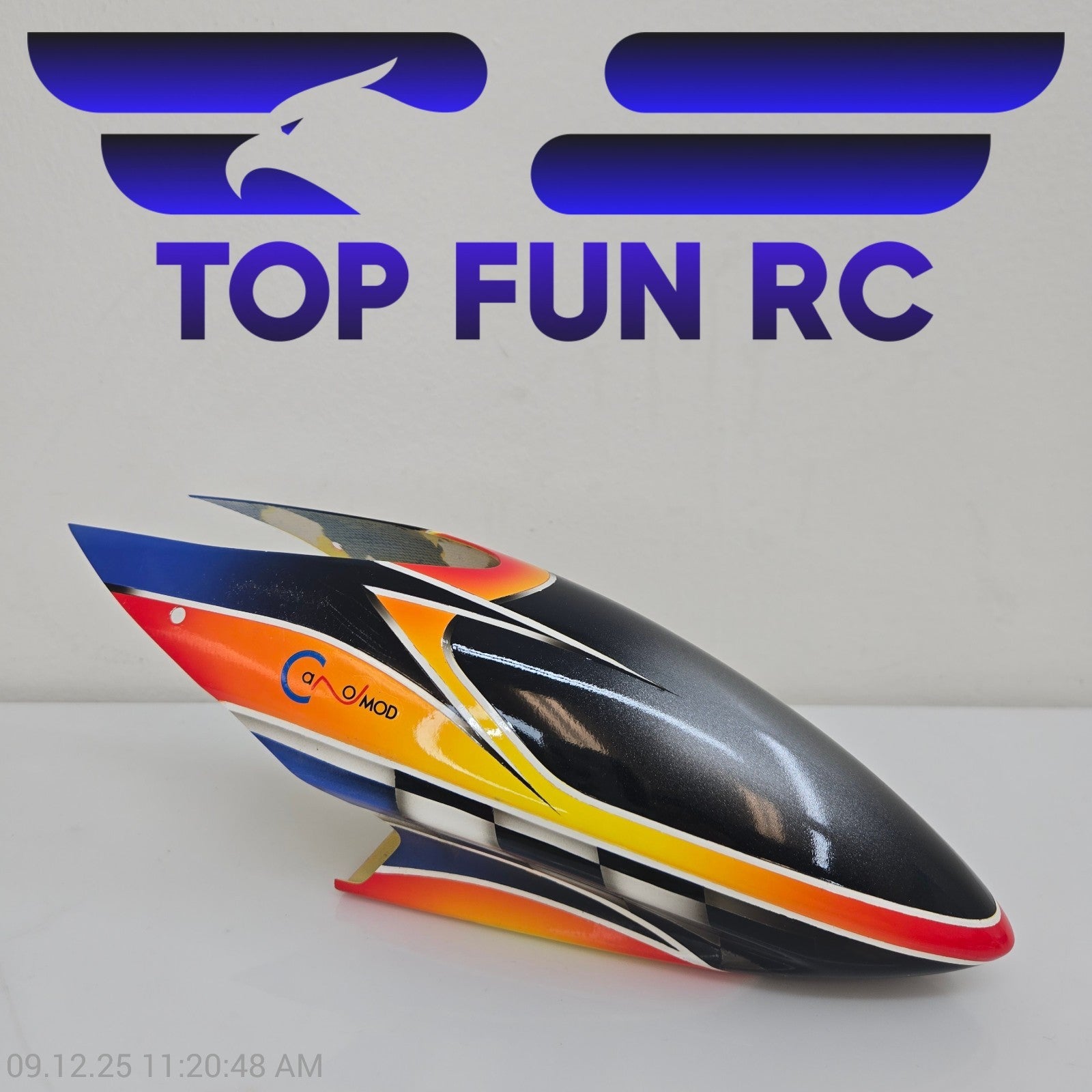 Canomod Airbrush Custom RC Helicopter Canopy For 500 Size Helicopter