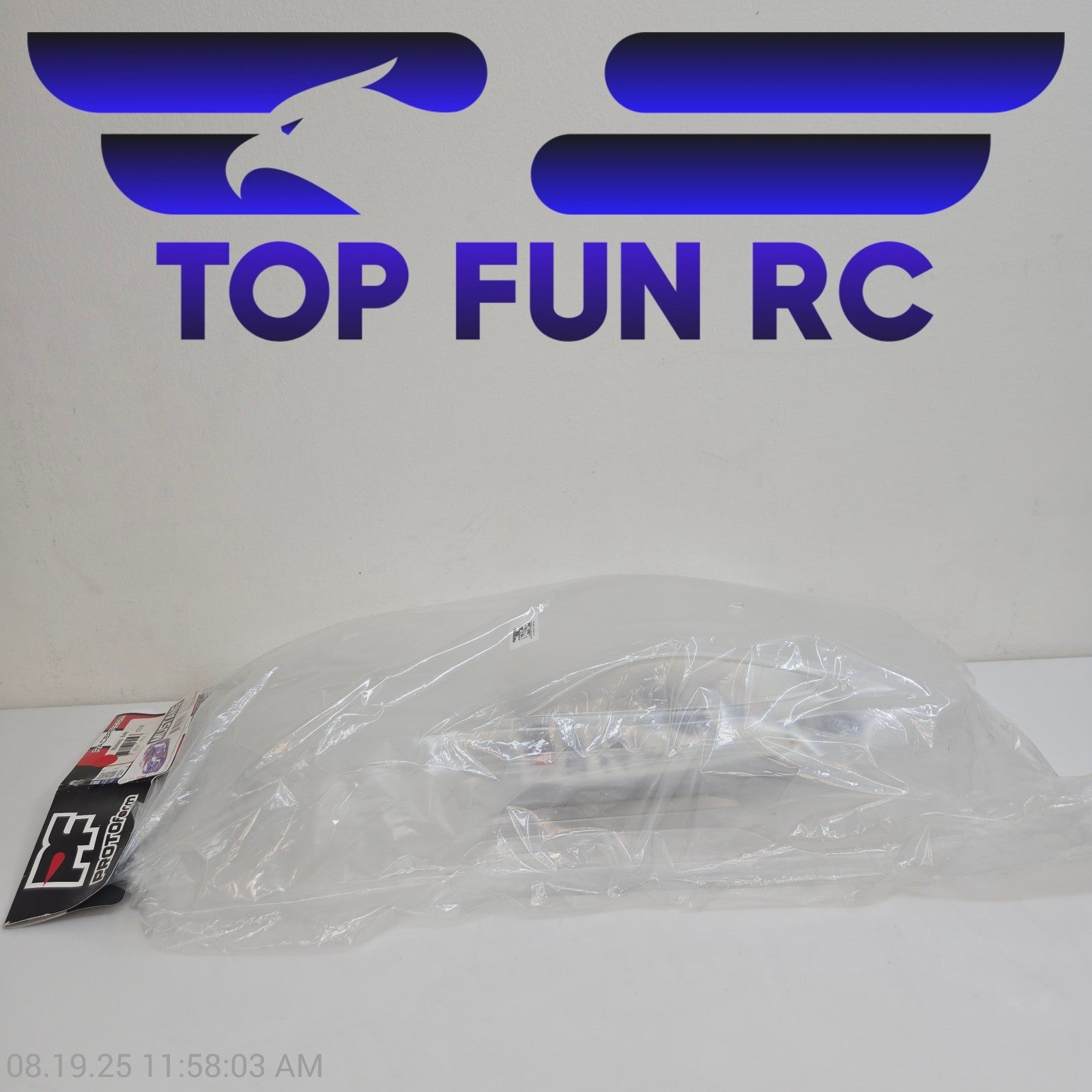 Protoform #1582-00 2021 Ford Mustang GT Clear Body For Arrma Vendetta
