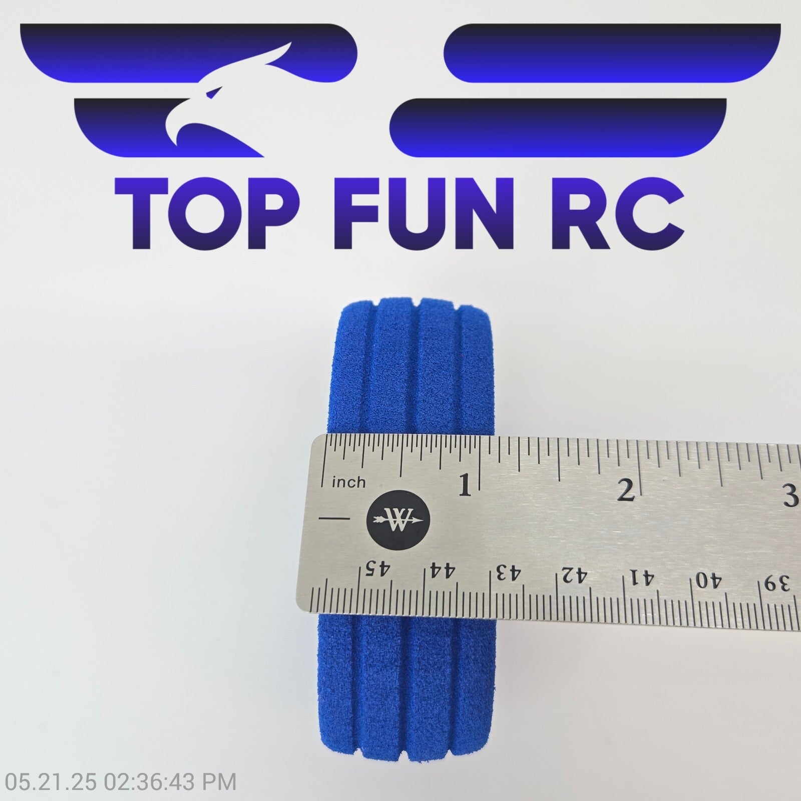 RC Blue Tire Foam Inserts 1 Inch-AKA? Team Associated?
