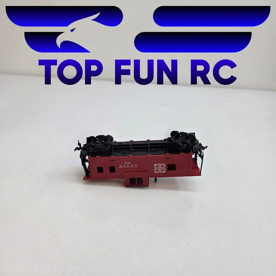 Tyco HO Scale 7240 Santa Fe AT&SF Caboose Red