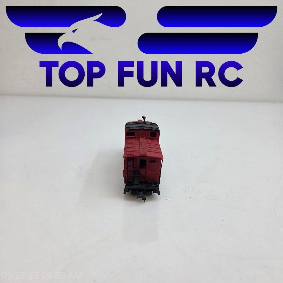 Tyco HO Scale 7240 Santa Fe AT&SF Caboose Red