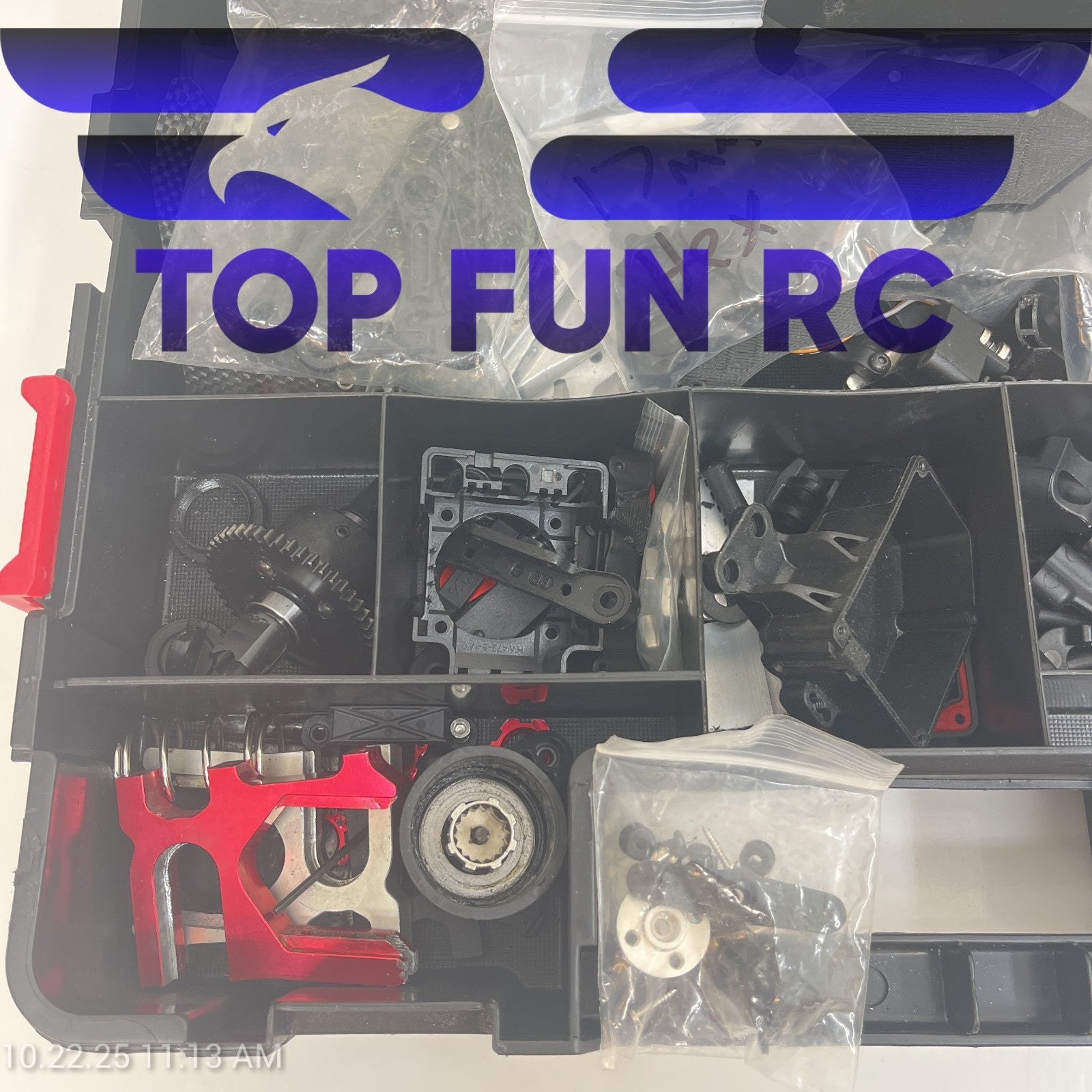 RC Assorted Parts Center Drive Gear & Misc Nylon Parts
