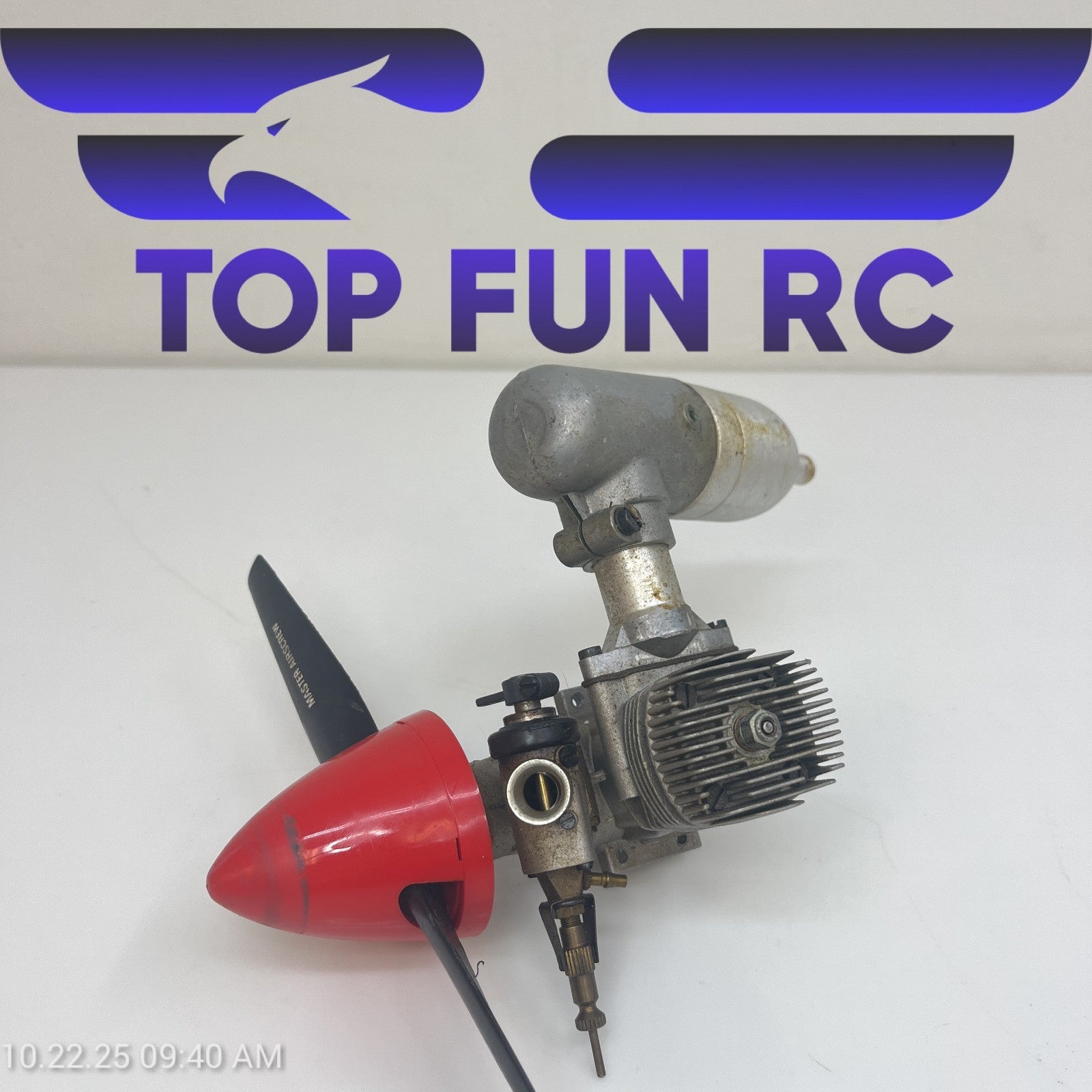 Super Tigre 45  ABC Control Line Engine For Stunt Airplanes w/ Spinner & Muffler