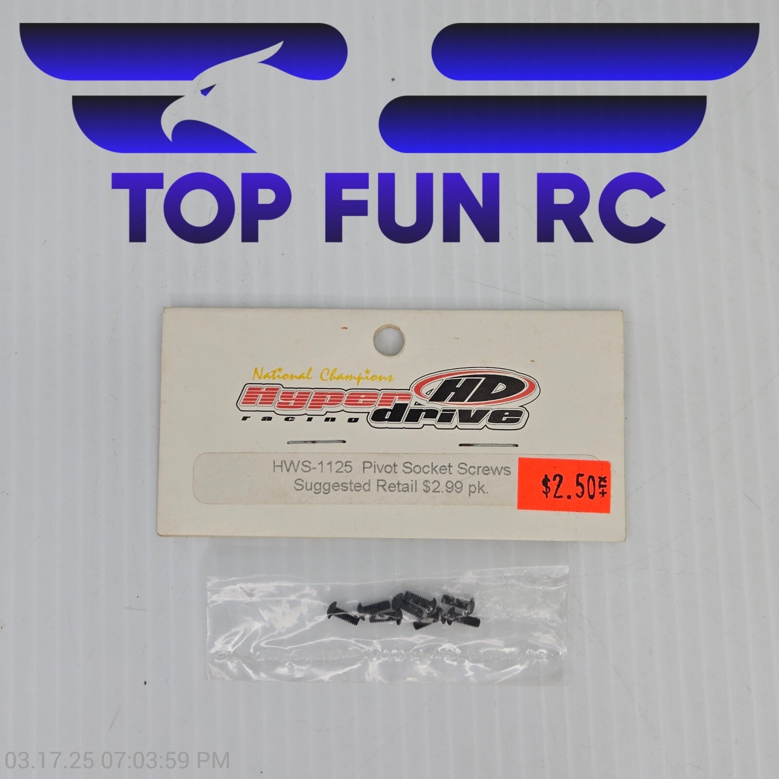 HyperDrive HWS-1125 Pivot Socket Screws