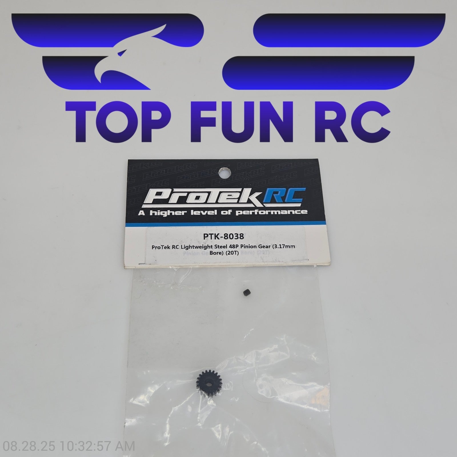 ProTek RC PTK-8038 Lightweight Steel 48P Pinion Gear