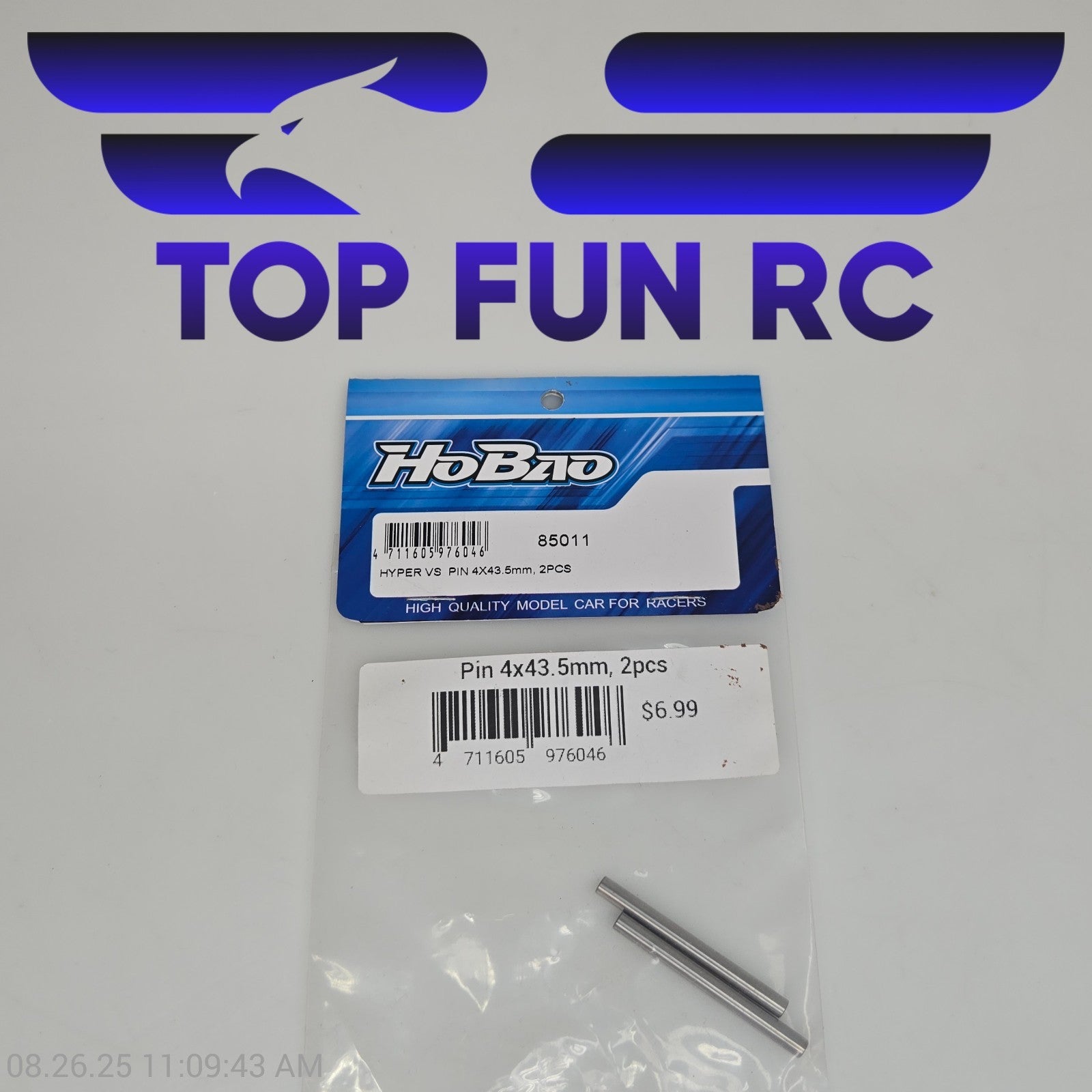 HoBao 85011 Hyper VS Pin 4x43.5mm 2pcs